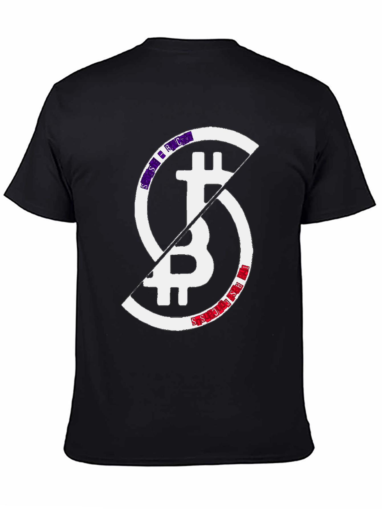 Bitcoin Block Split Graphic Tee