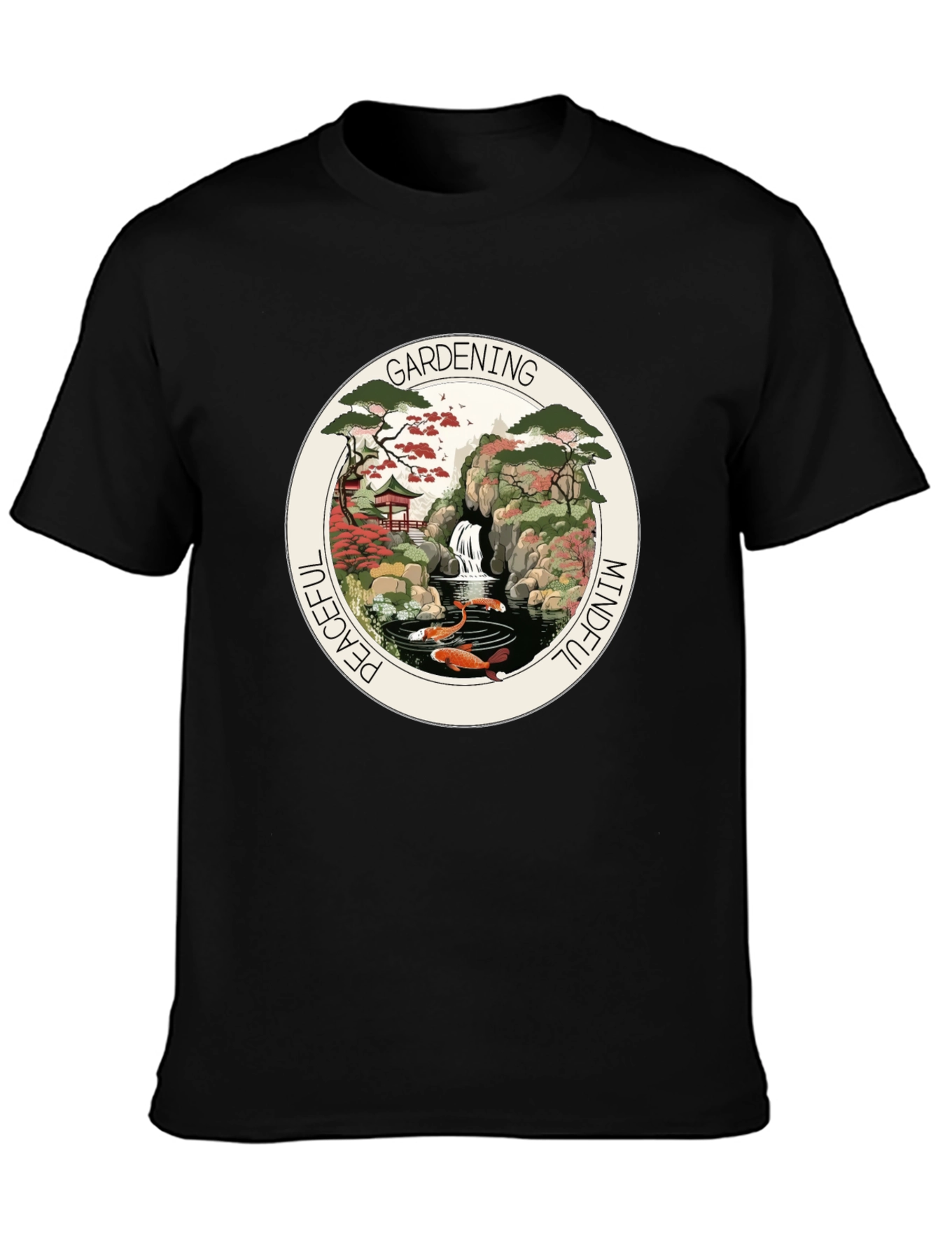 Mindful Gardening Peaceful T-Shirt