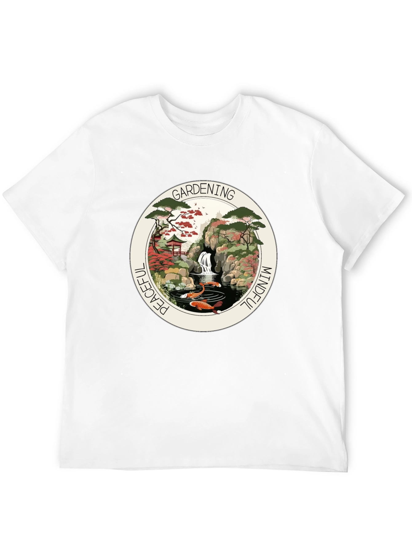 Mindful Gardening Peaceful T-Shirt