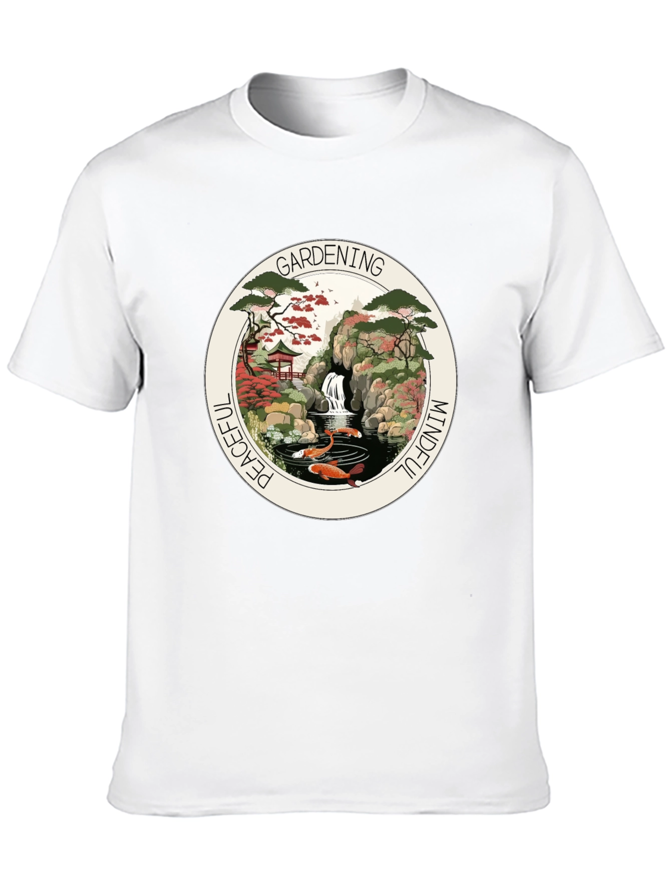 Mindful Gardening Peaceful T-Shirt
