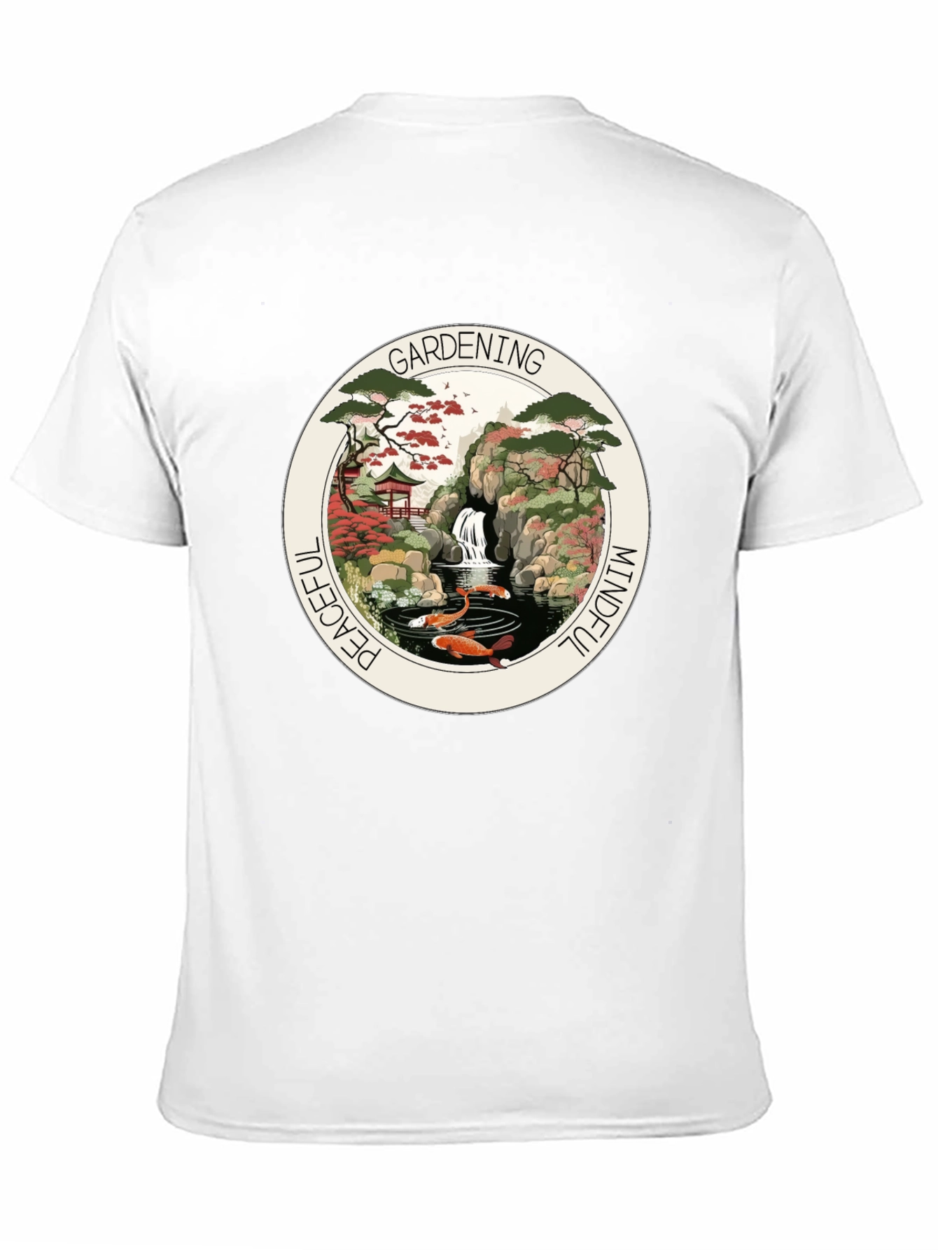 Mindful Gardening Peaceful T-Shirt