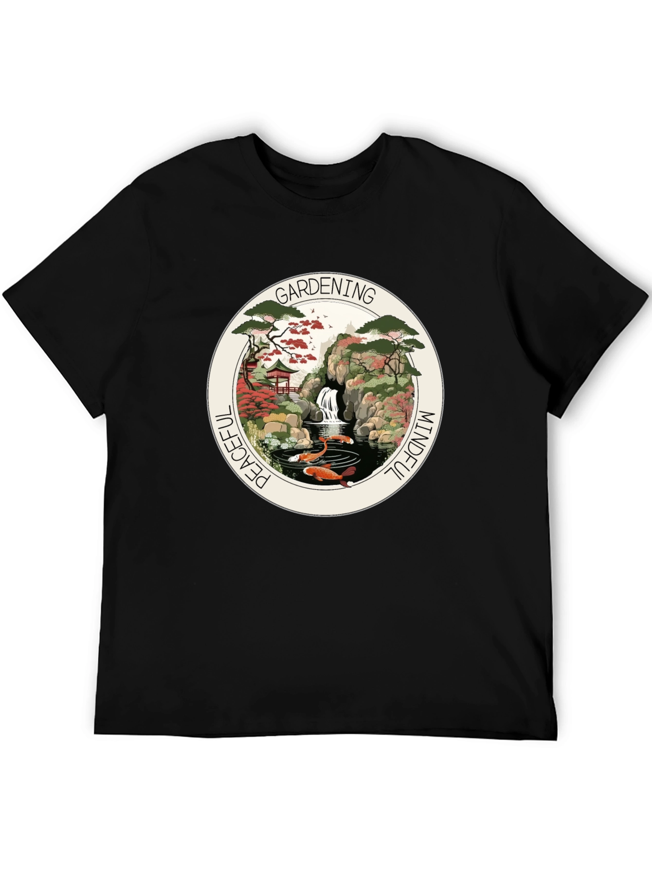 Mindful Gardening Peaceful T-Shirt