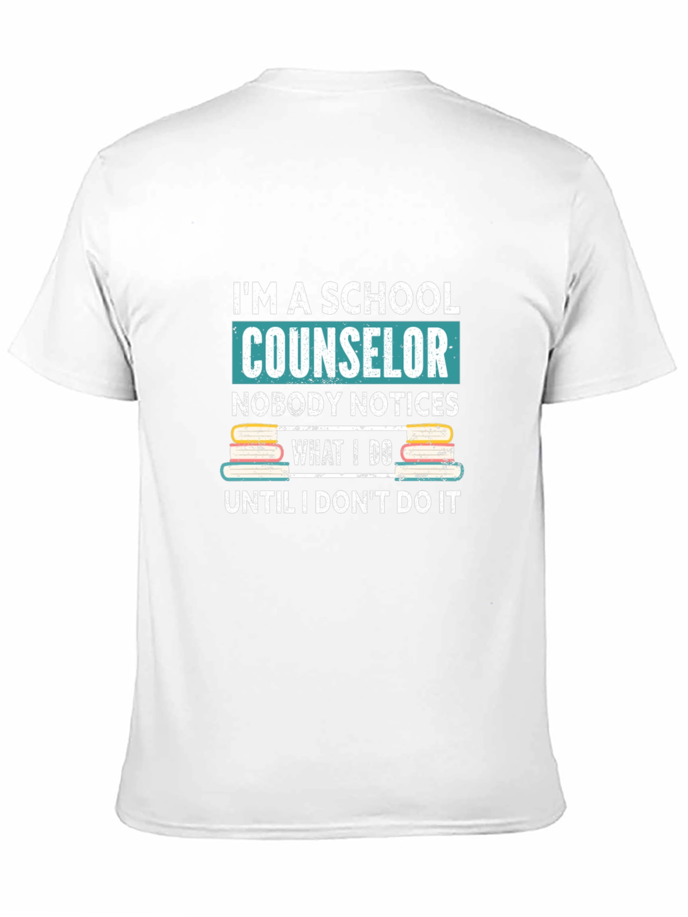 School Counselor Graphic T-Shirt - Black