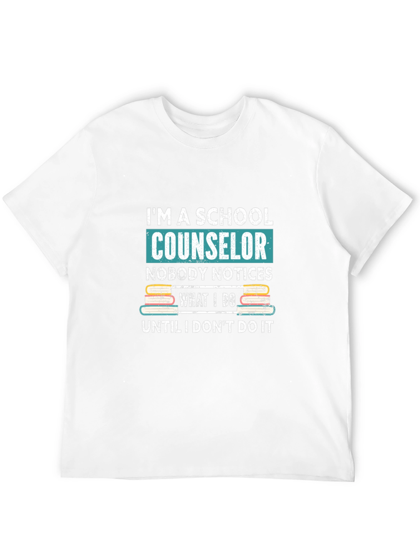 School Counselor Graphic T-Shirt - Black