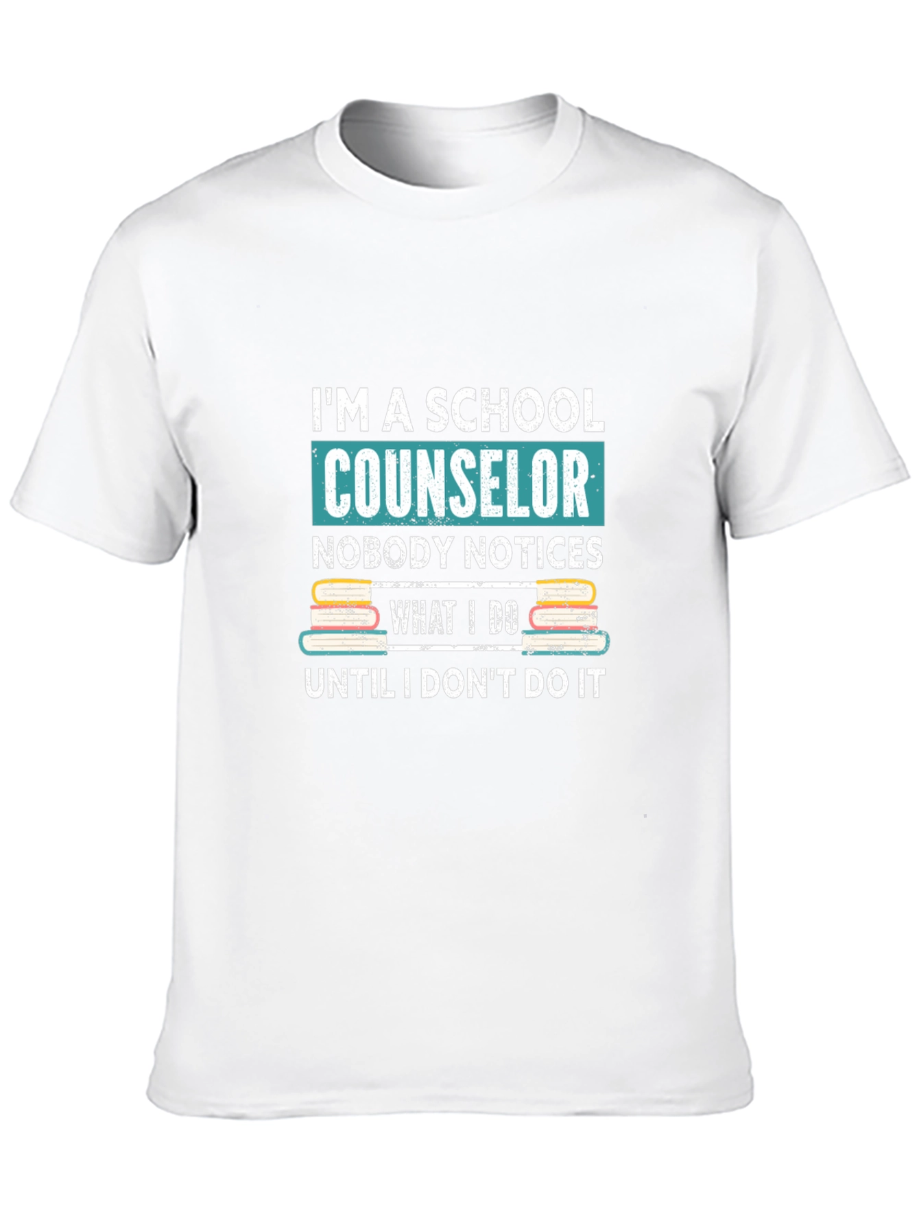 School Counselor Graphic T-Shirt - Black