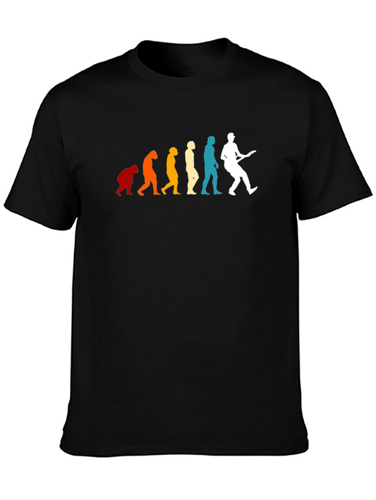 Evolution of Rock Guitar T-Shirt
