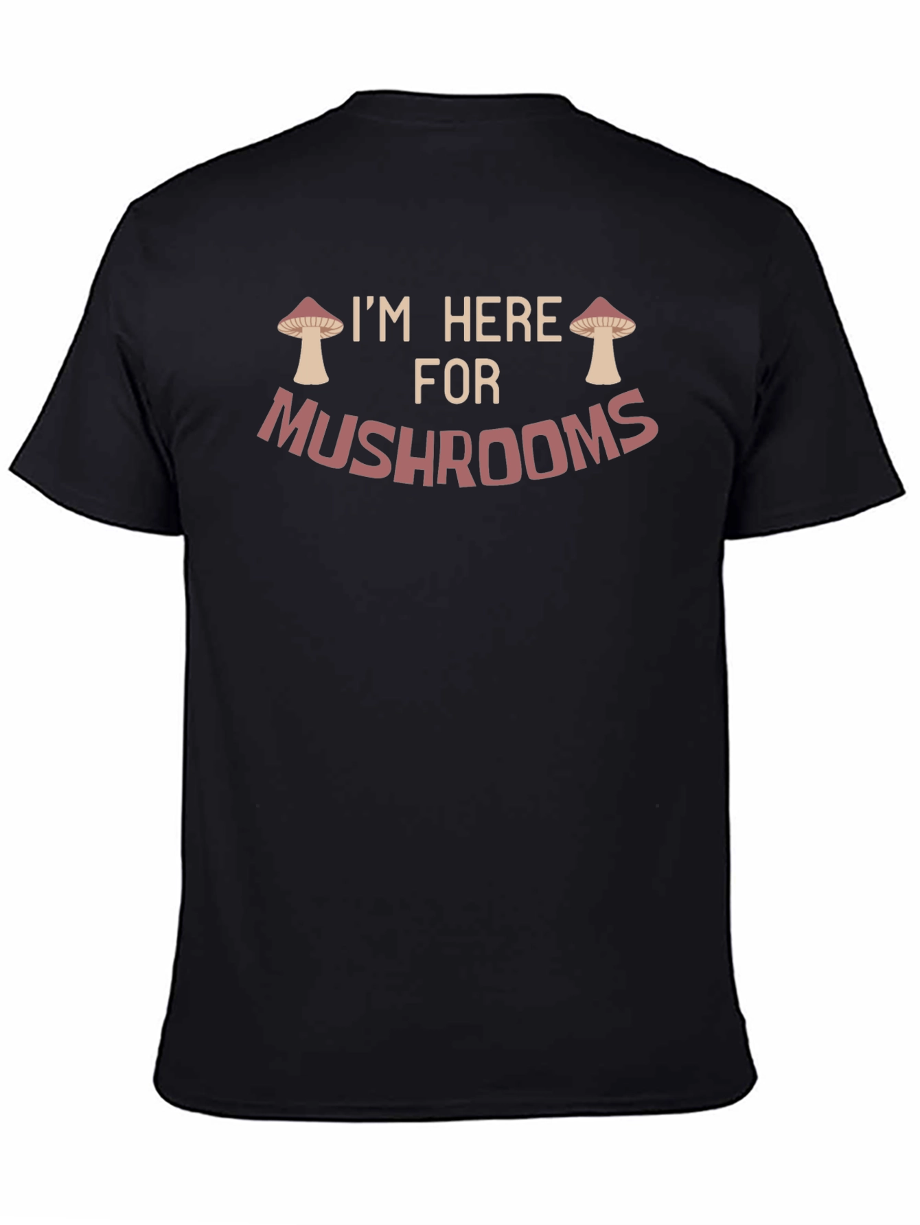 Mushroom Lover Graphic T-Shirt - Soft Cotton Blend