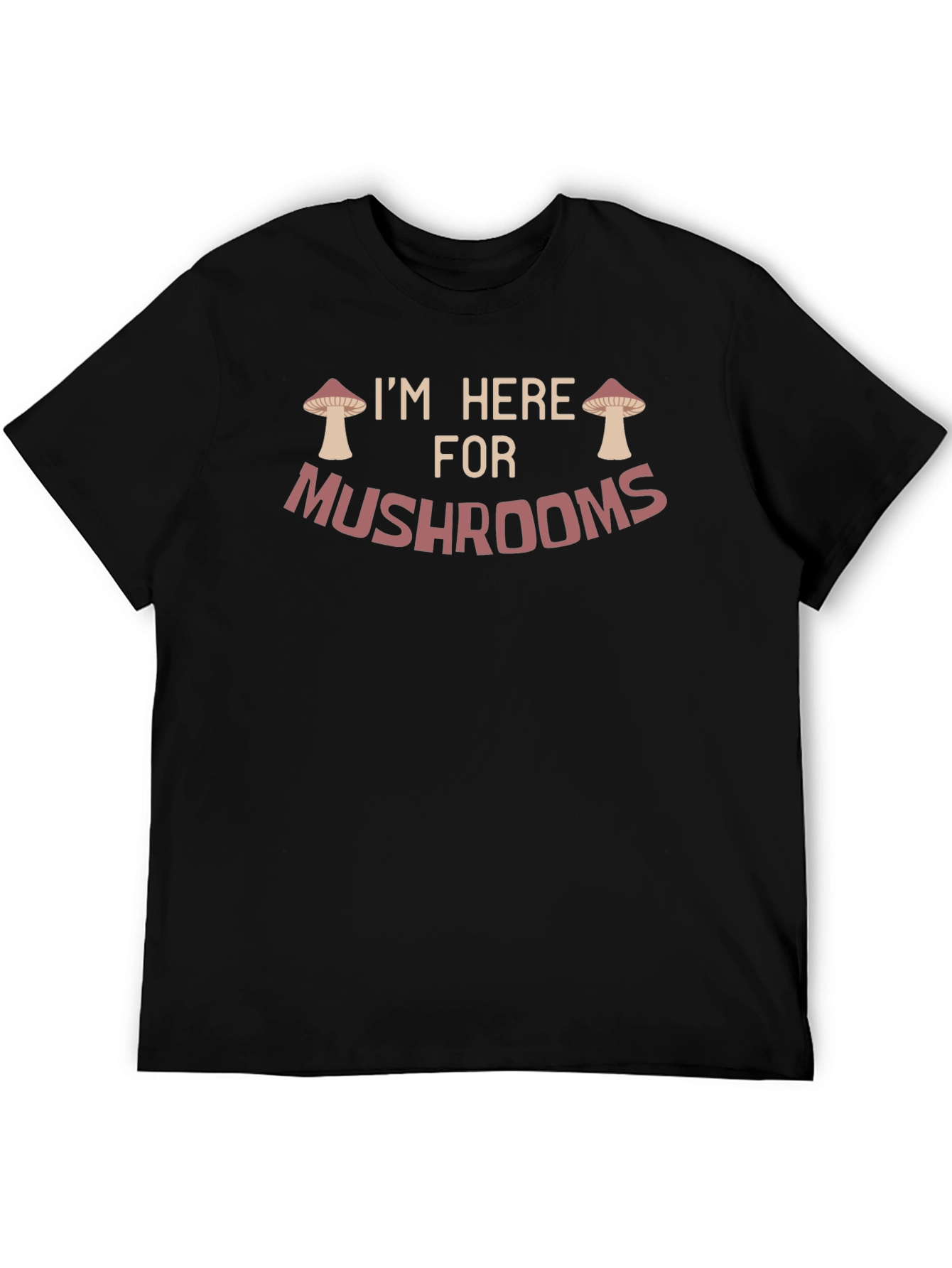 Mushroom Lover Graphic T-Shirt - Soft Cotton Blend