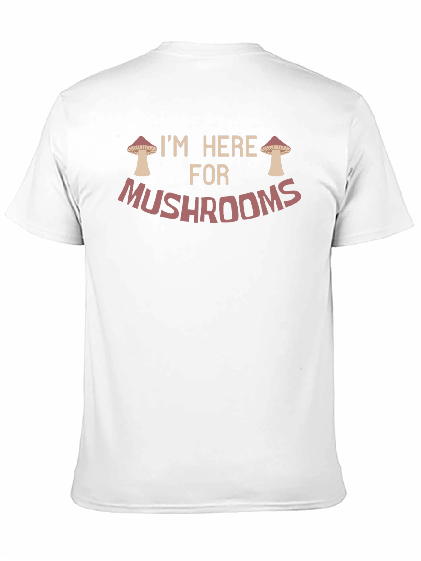 Mushroom Lover Graphic T-Shirt - Soft Cotton Blend