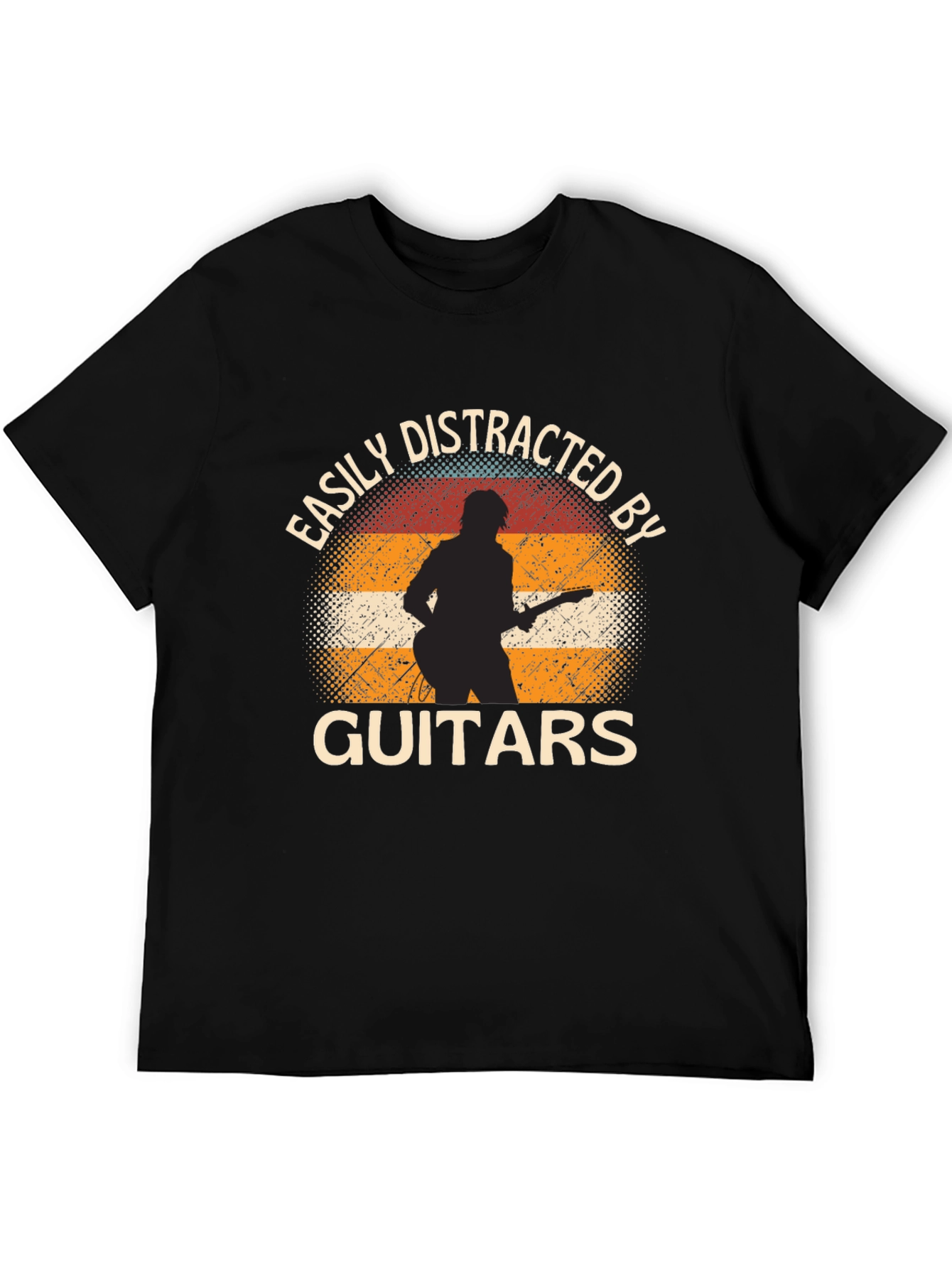 Easily Distracted By Guitars Graphic Tee