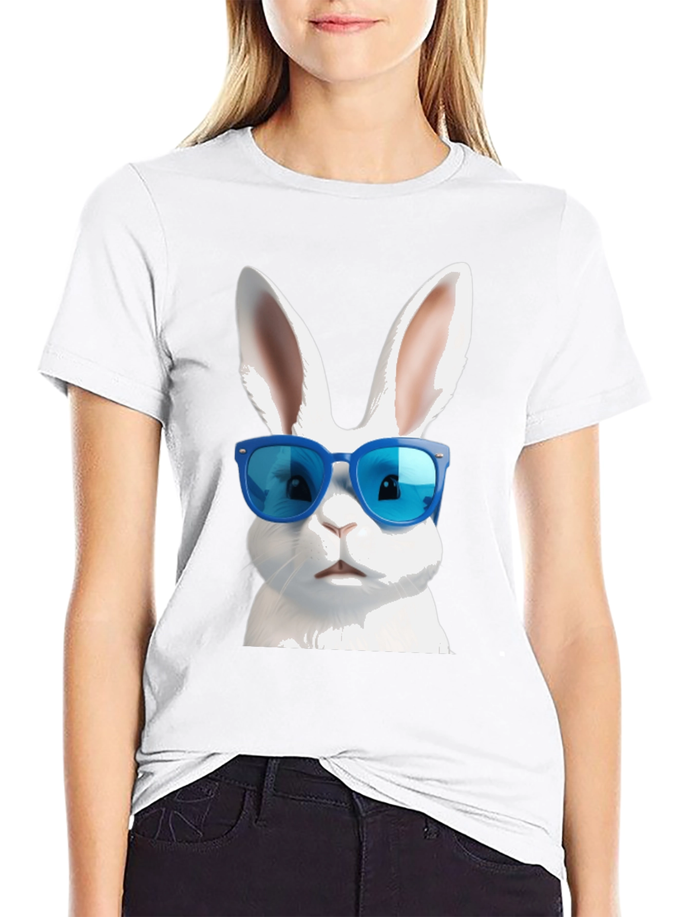 Cool Rabbit T-Shirt - Easter Fun