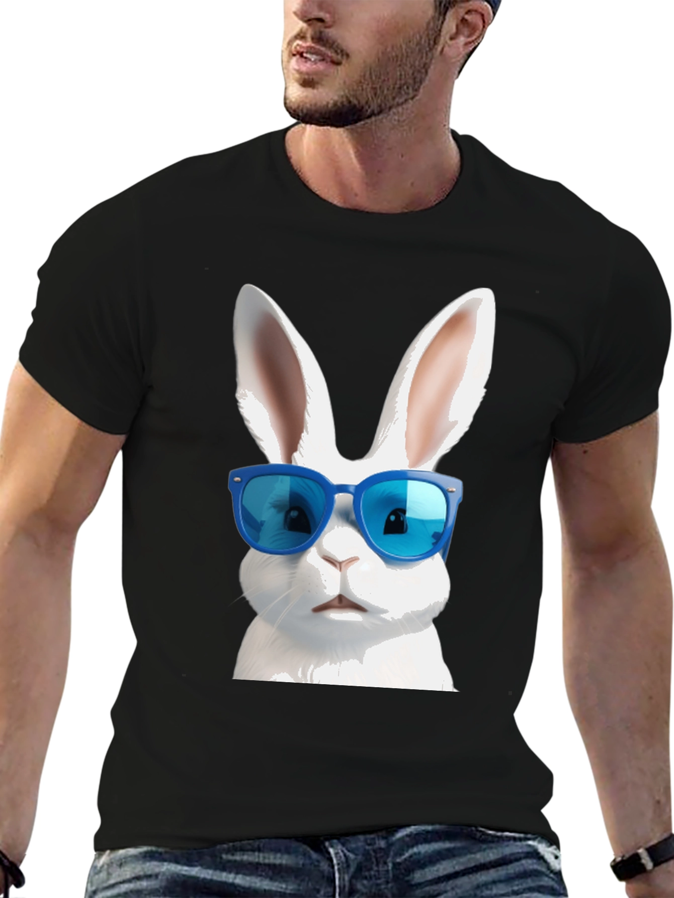 Cool Rabbit T-Shirt - Easter Fun