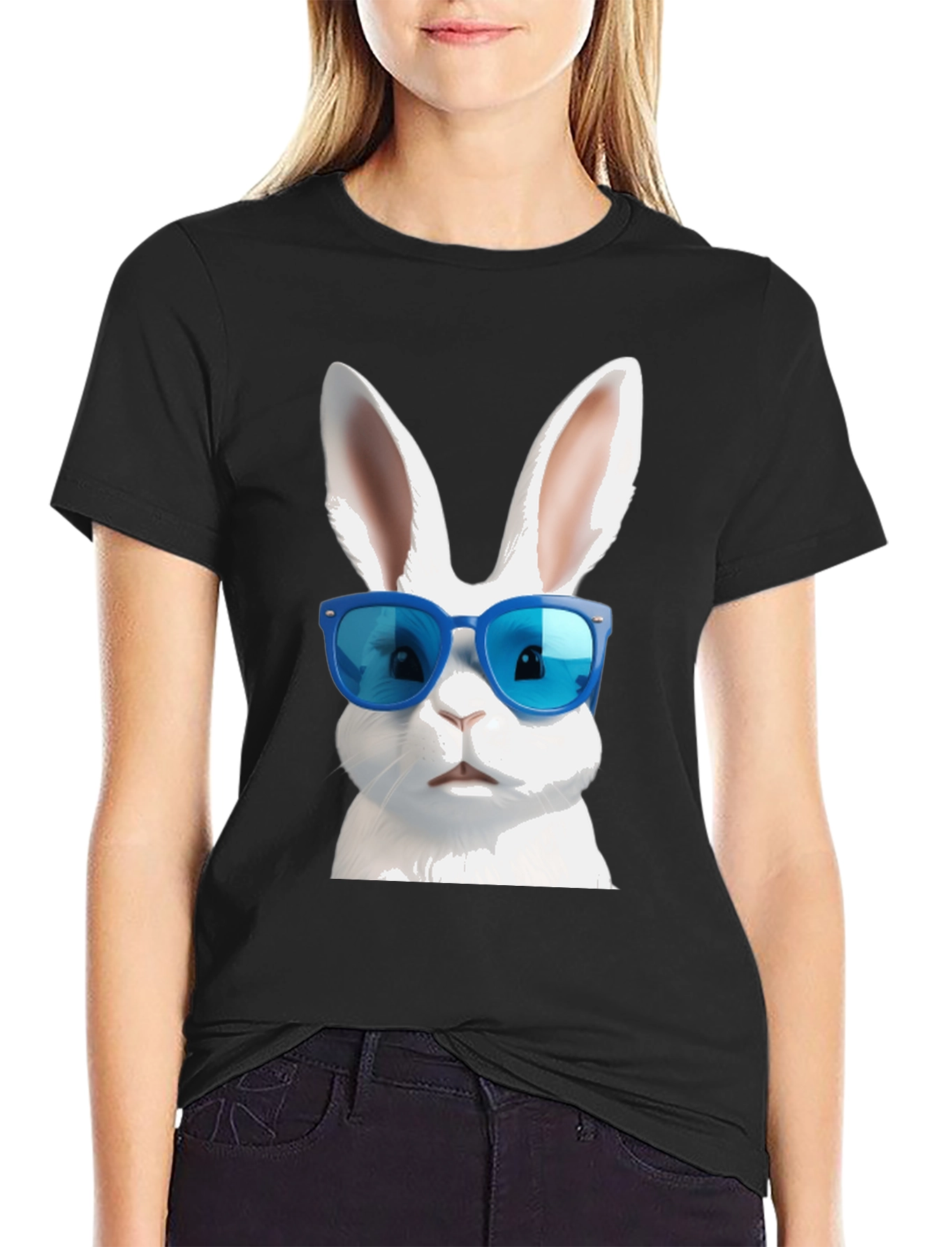 Cool Rabbit T-Shirt - Easter Fun