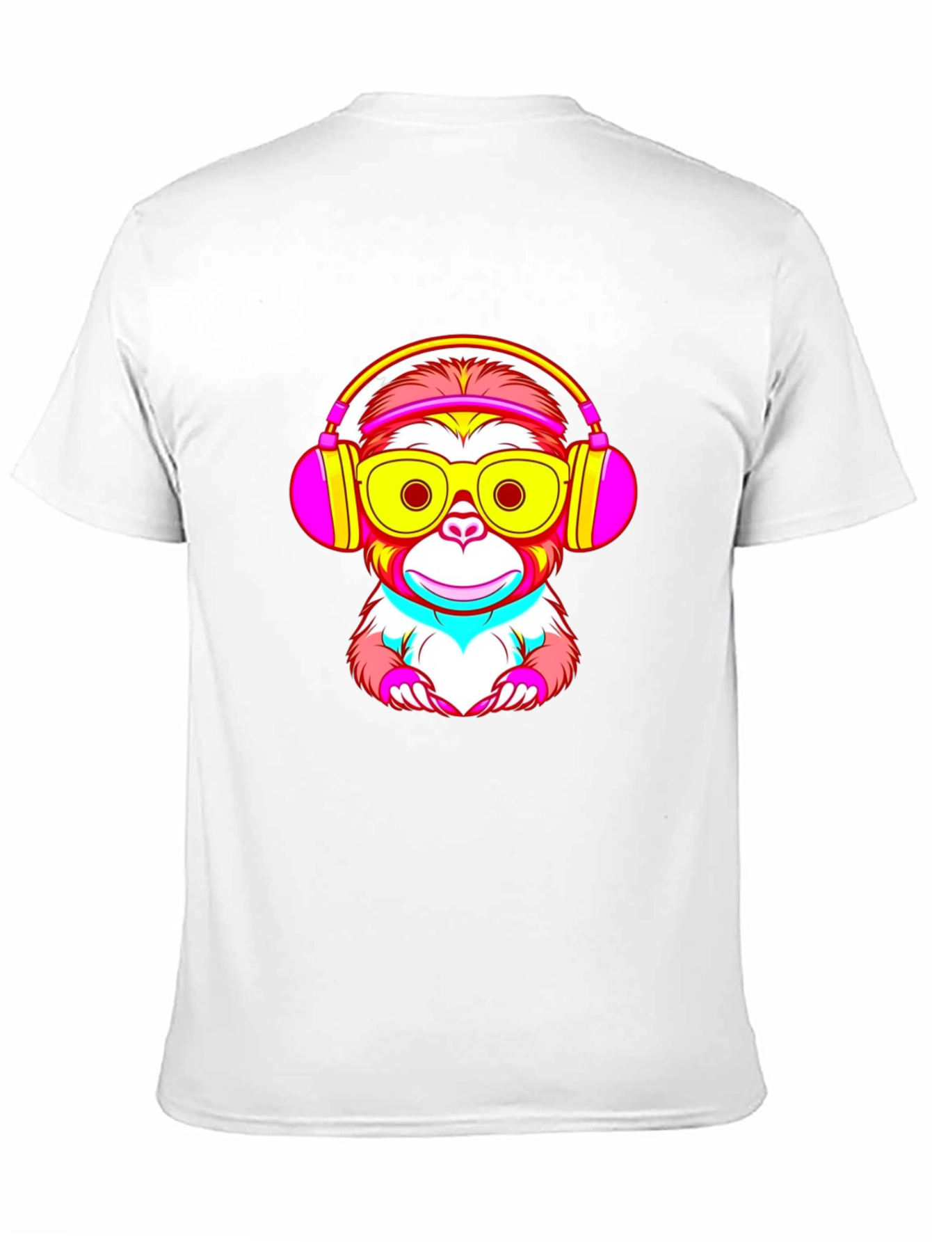 Monkey DJ T-Shirt - Unique Graphic Tee