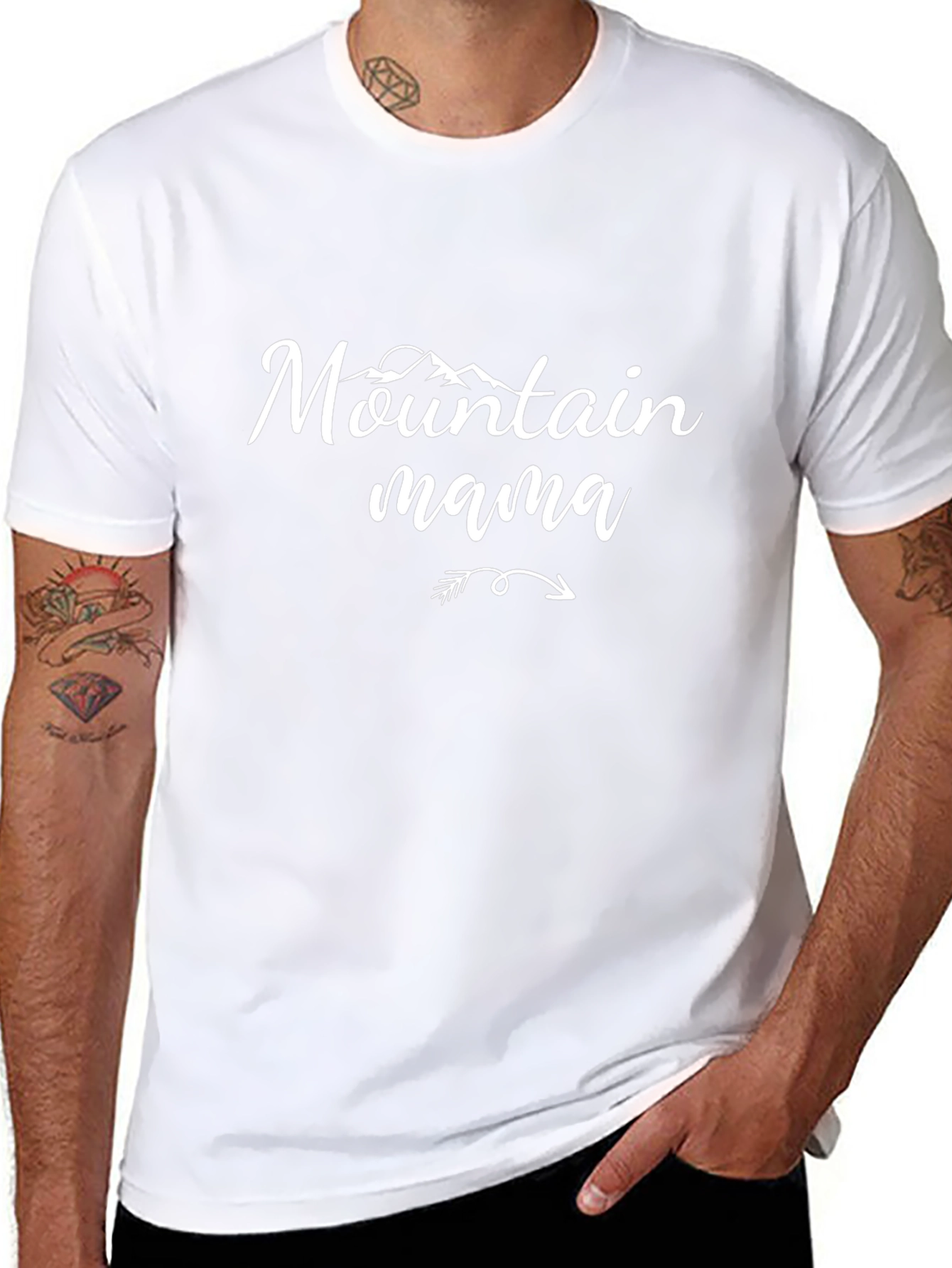 Mountain Mama Graphic Tee - Black