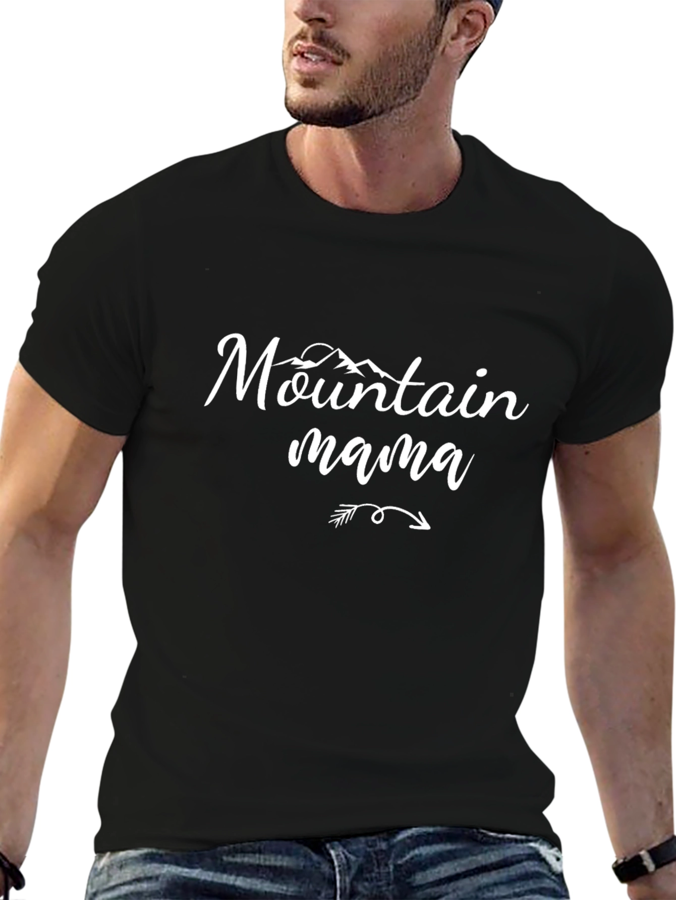 Mountain Mama Graphic Tee - Black