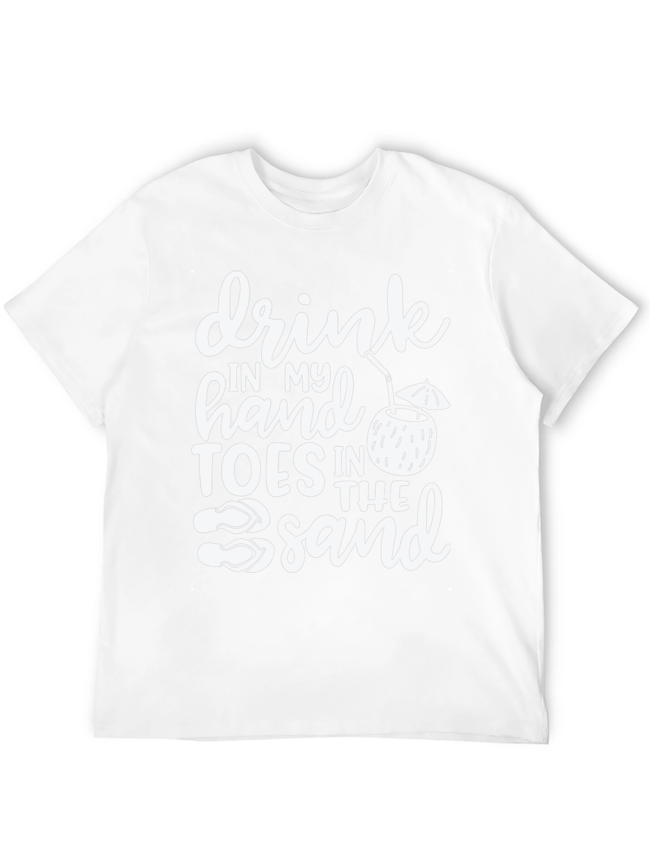 Drink in My Hand Toes in the Sand T-Shirt