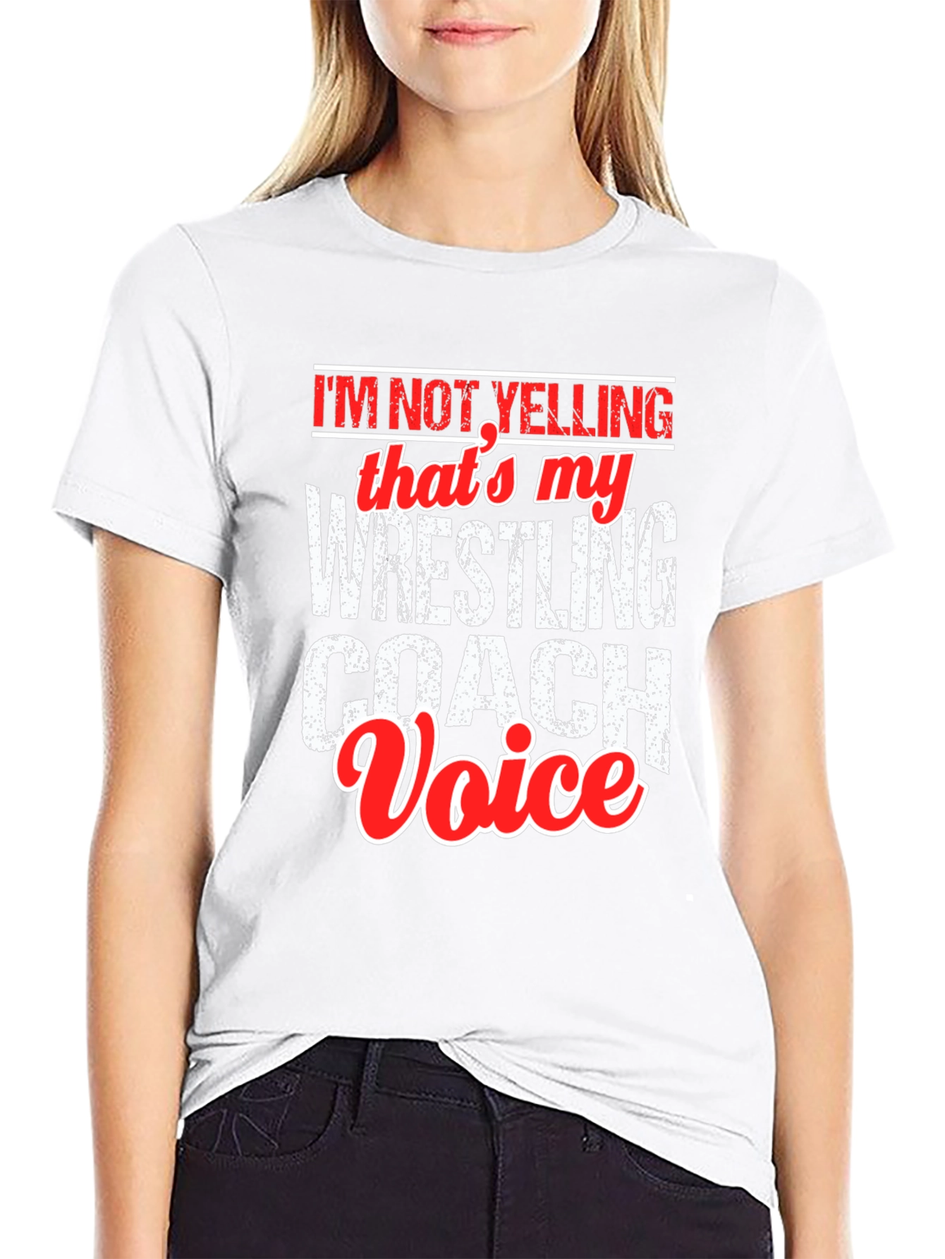 Wrestling Coach Voice T-Shirt