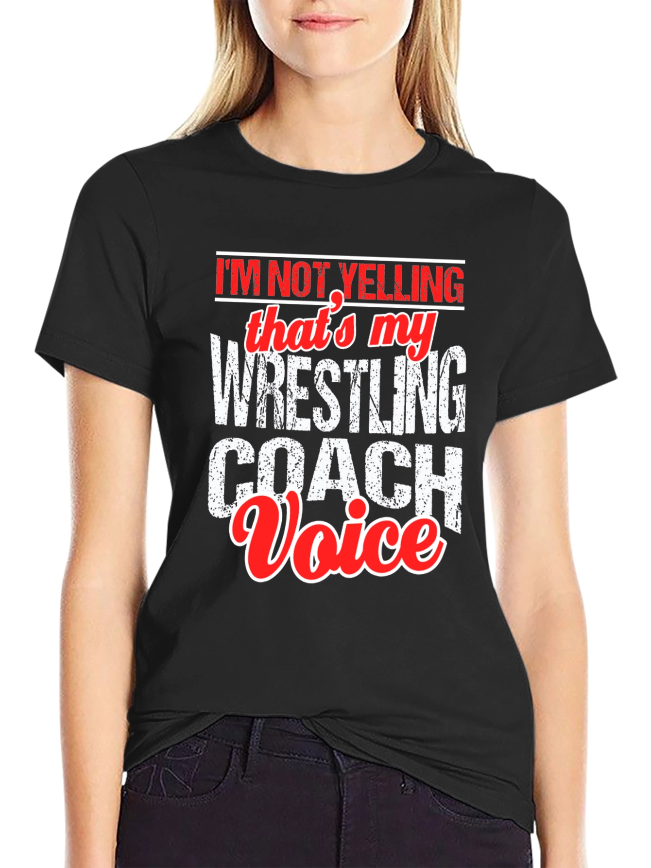 Wrestling Coach Voice T-Shirt