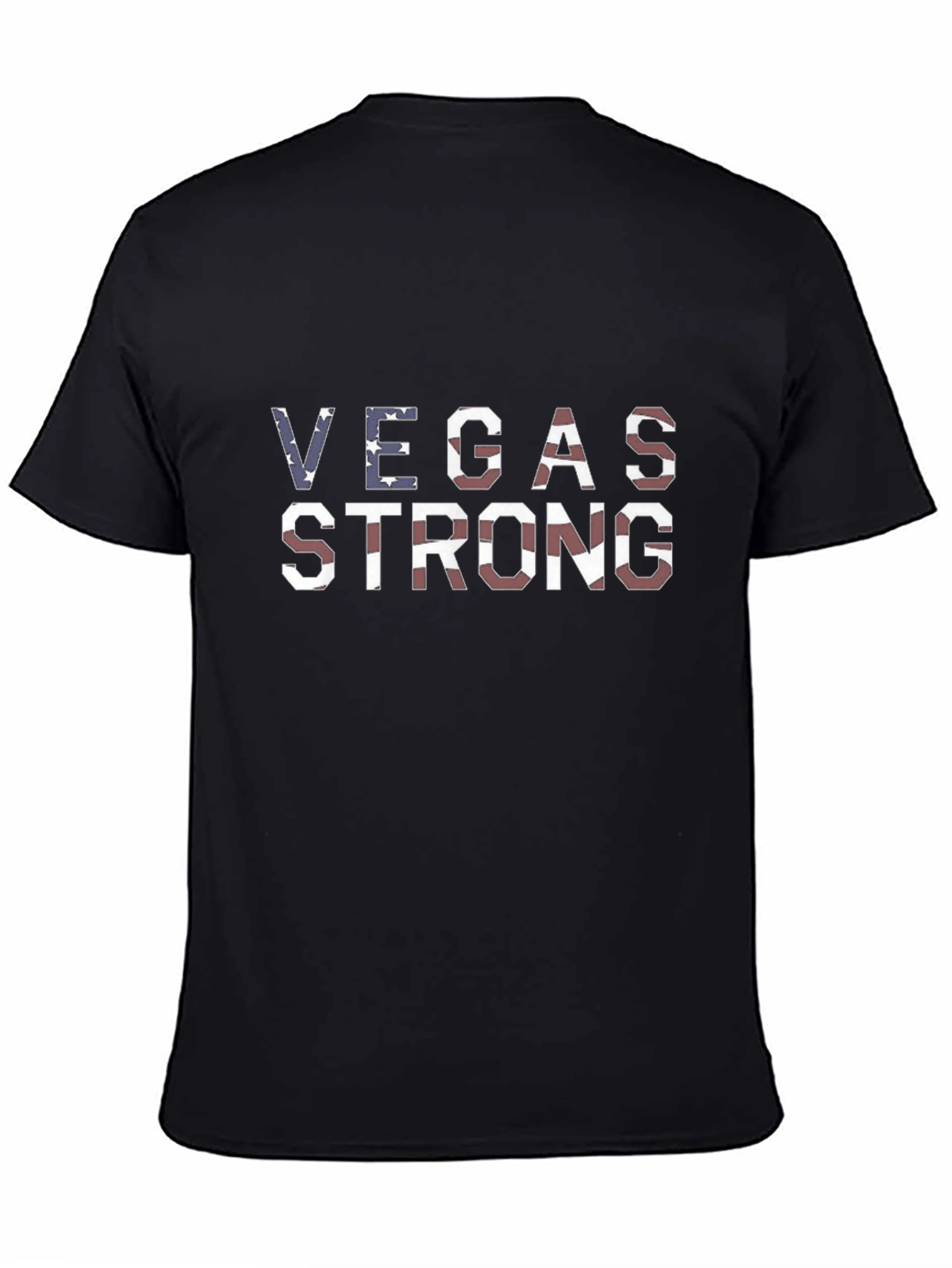 Vegas Strong Graphic T-Shirt Patriotic Tee