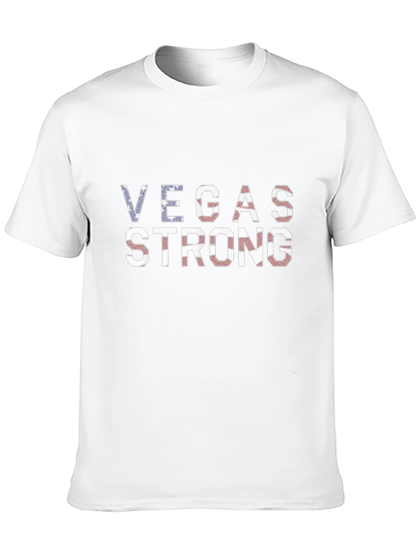 Vegas Strong Graphic T-Shirt Patriotic Tee