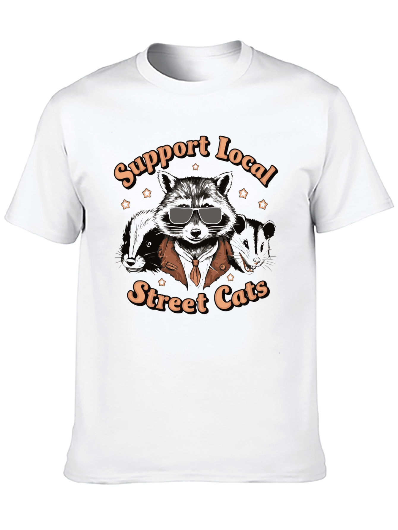 Support Local Street Cats Graphic Tee
