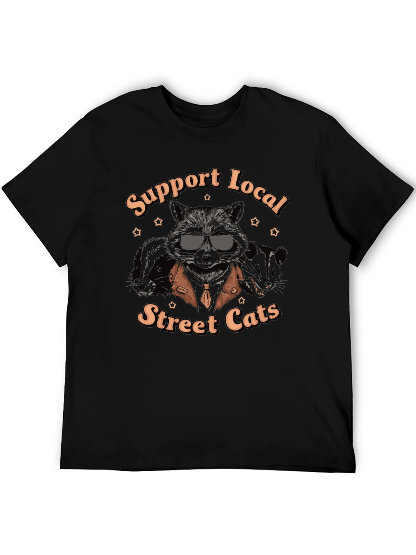 Support Local Street Cats Graphic Tee