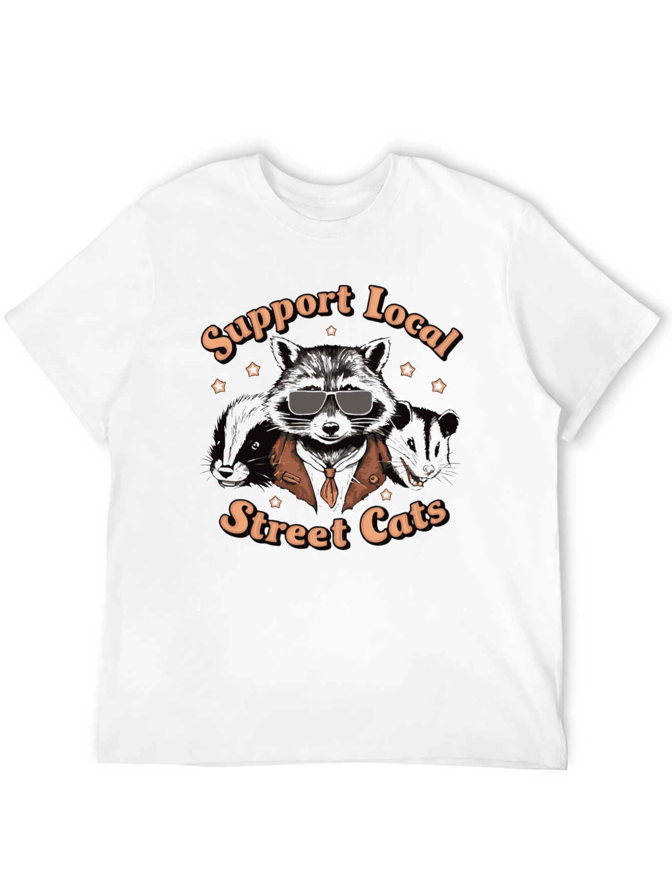 Support Local Street Cats Graphic Tee
