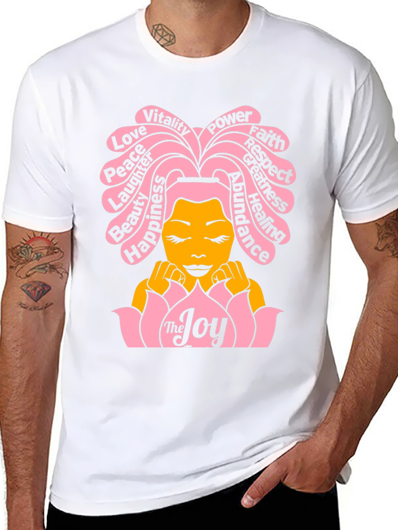 The Joy Lotus Graphic T-Shirt