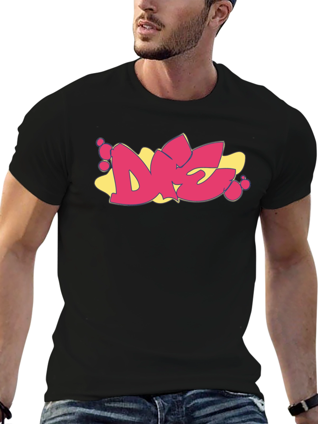 Stylish Graphic Print T-Shirt