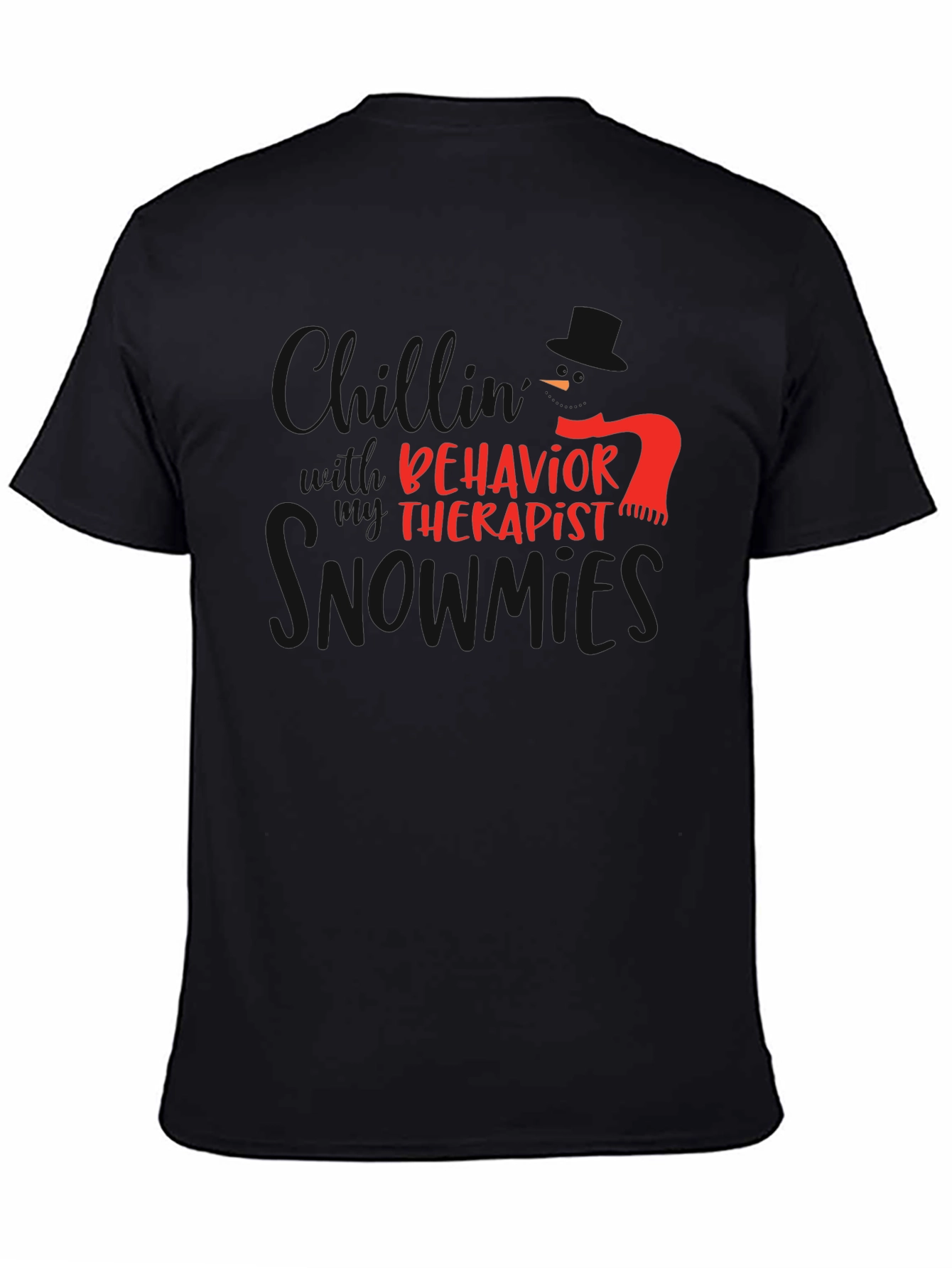 Behavior Therapist Holiday Humor Graphic Tee
