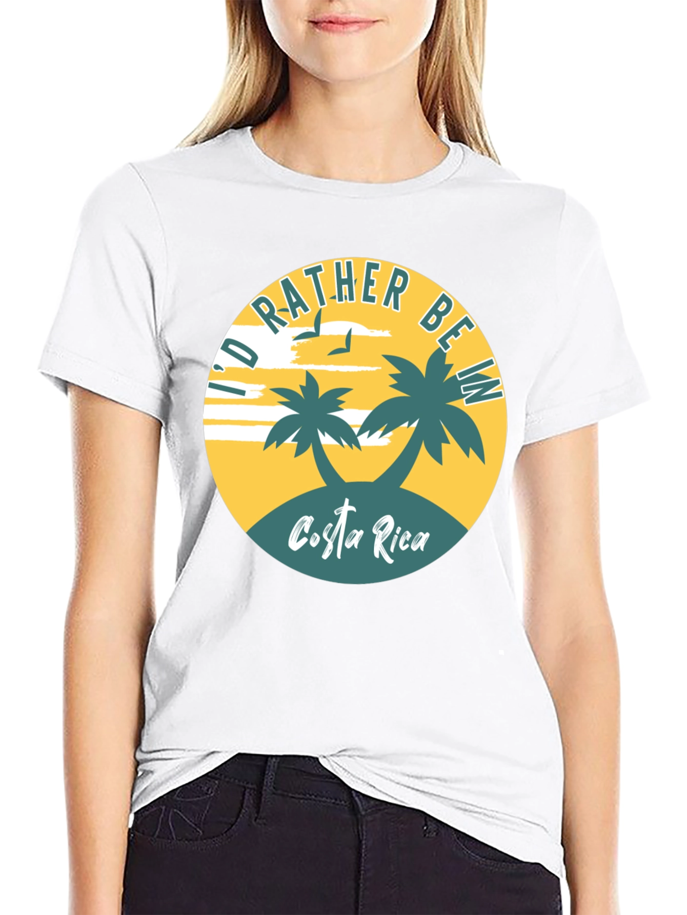 Costa Rica Palm Tree T-Shirt