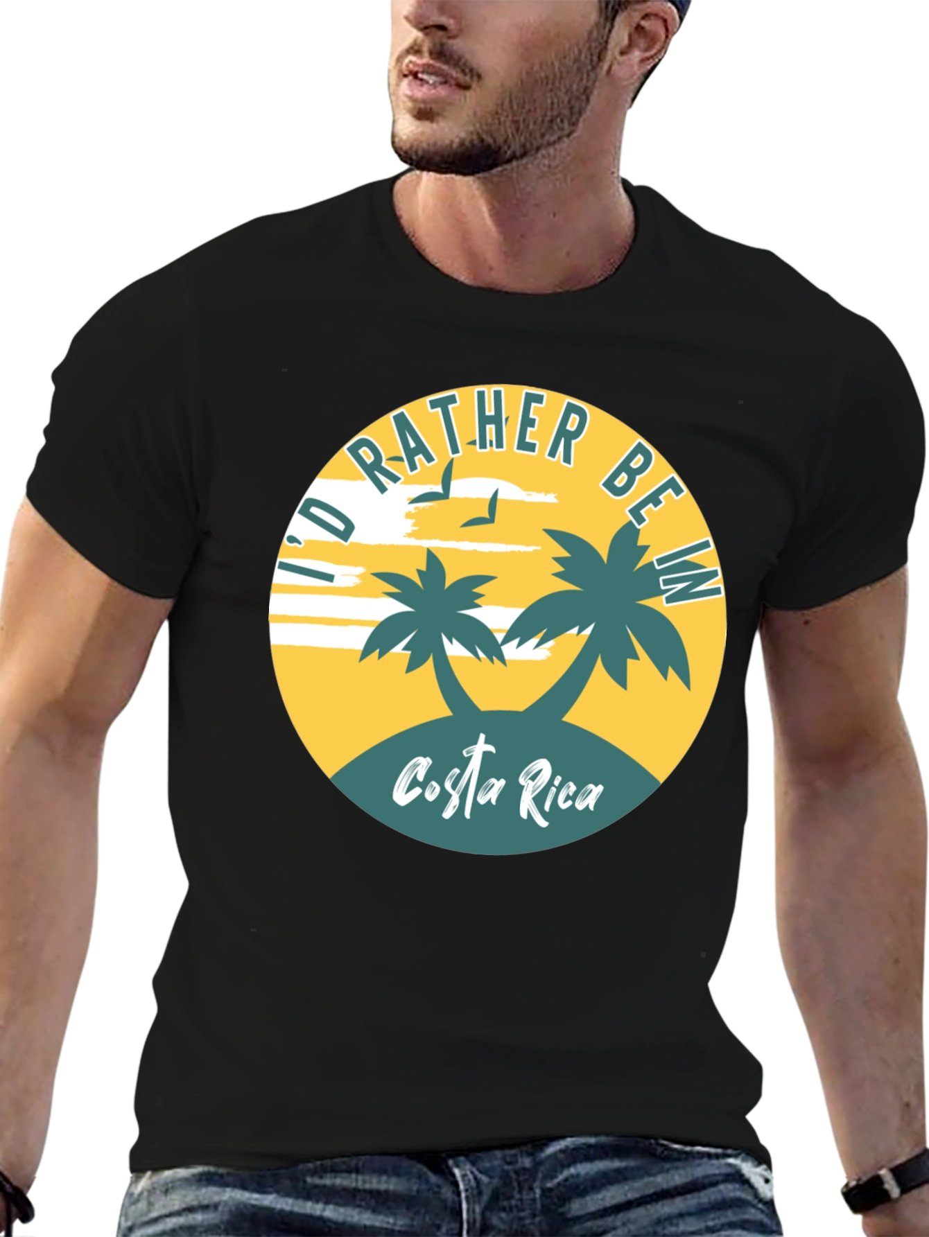 Costa Rica Palm Tree T-Shirt