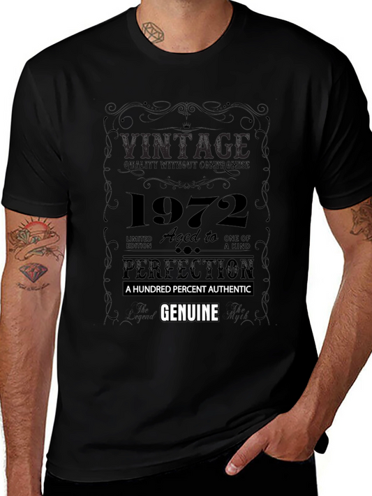 Vintage 1972 Aged to Perfection T-Shirt