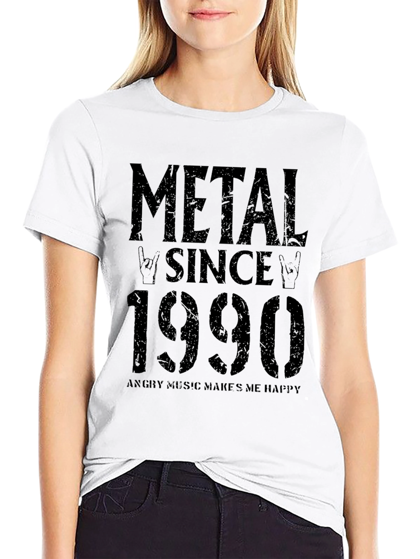 Metal Since 1990 Graphic T-Shirt