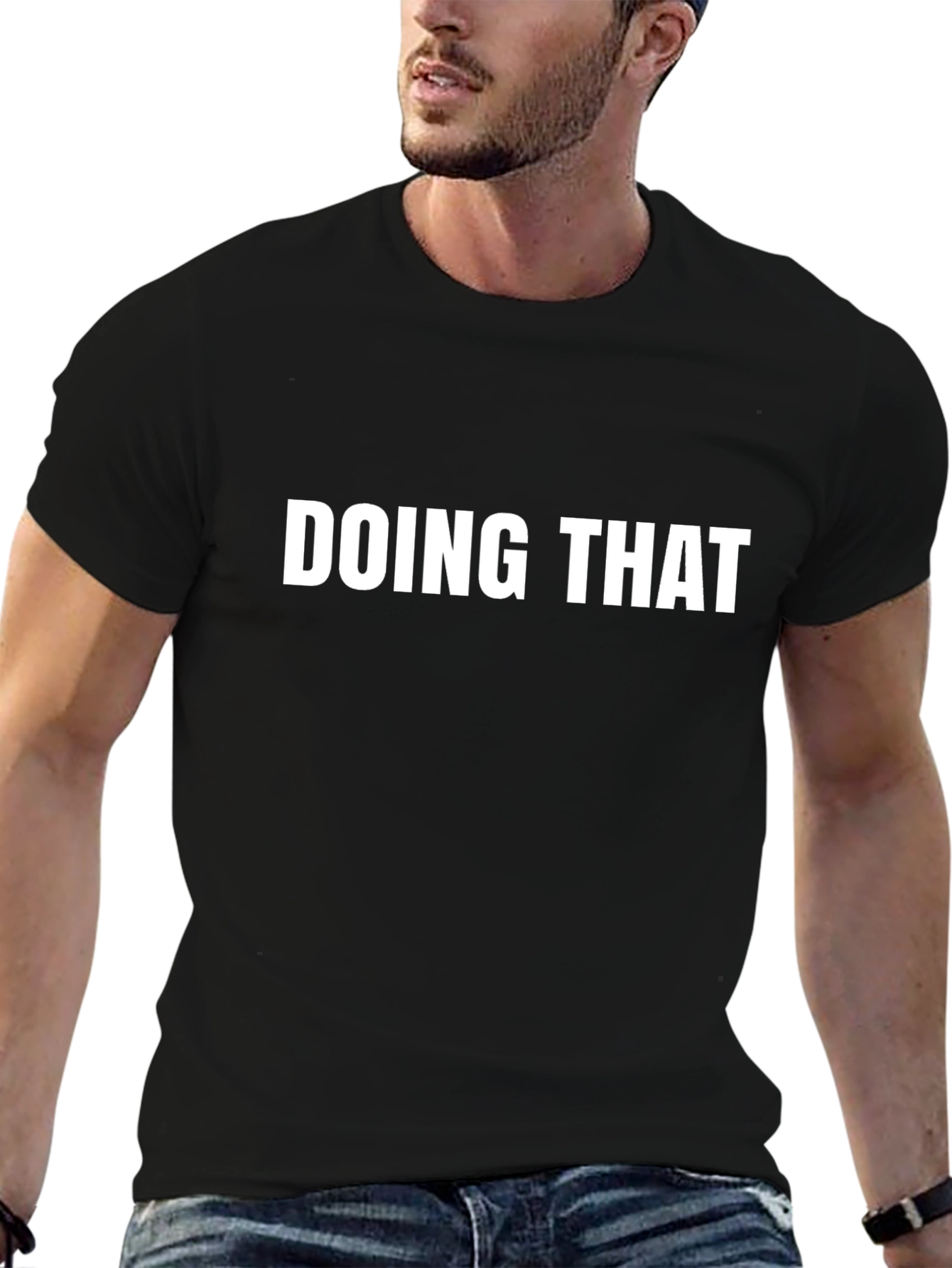 Doing That Graphic Tee - Mens Crewneck T-Shirt