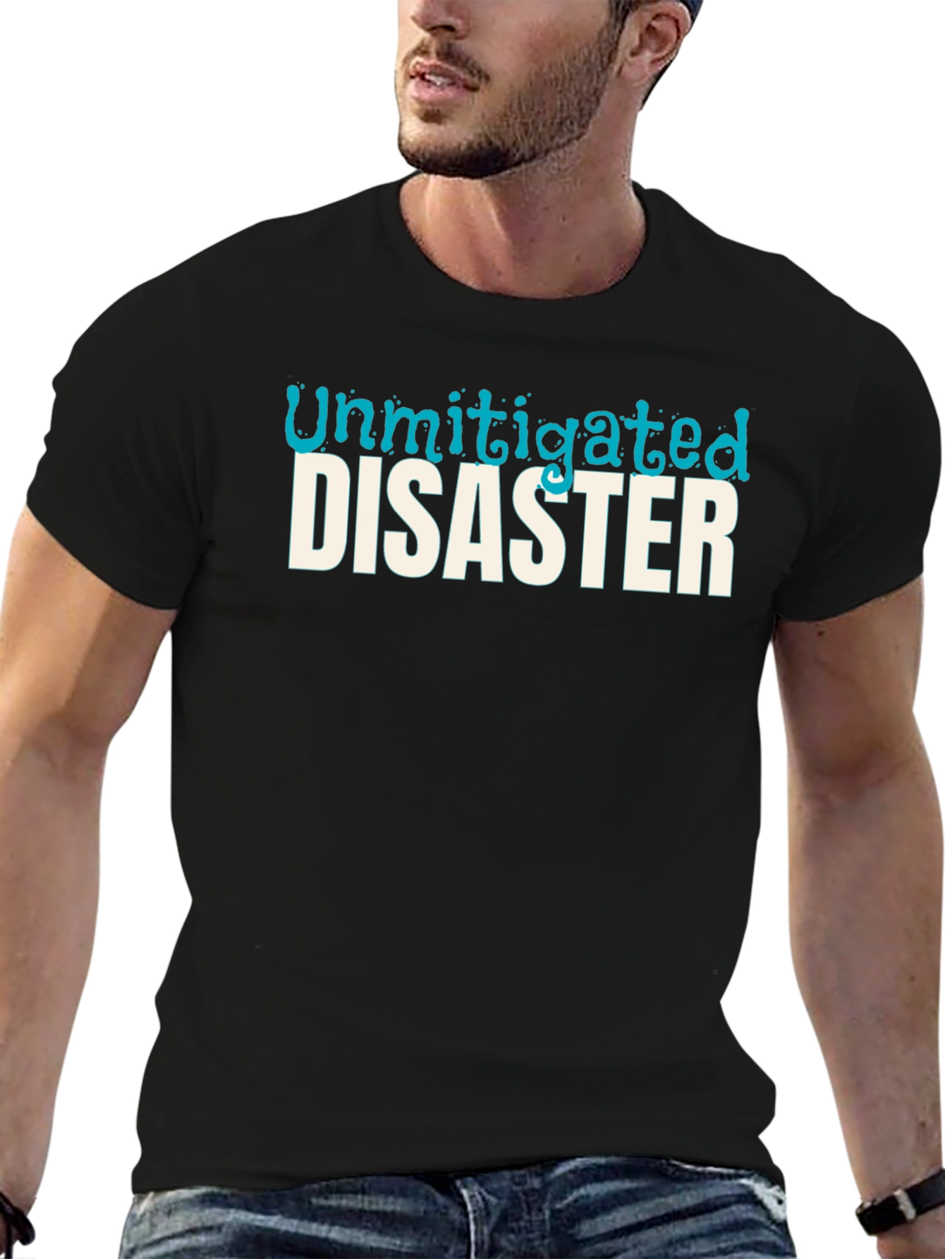 Unmitigated Disaster Graphic Tee - Black