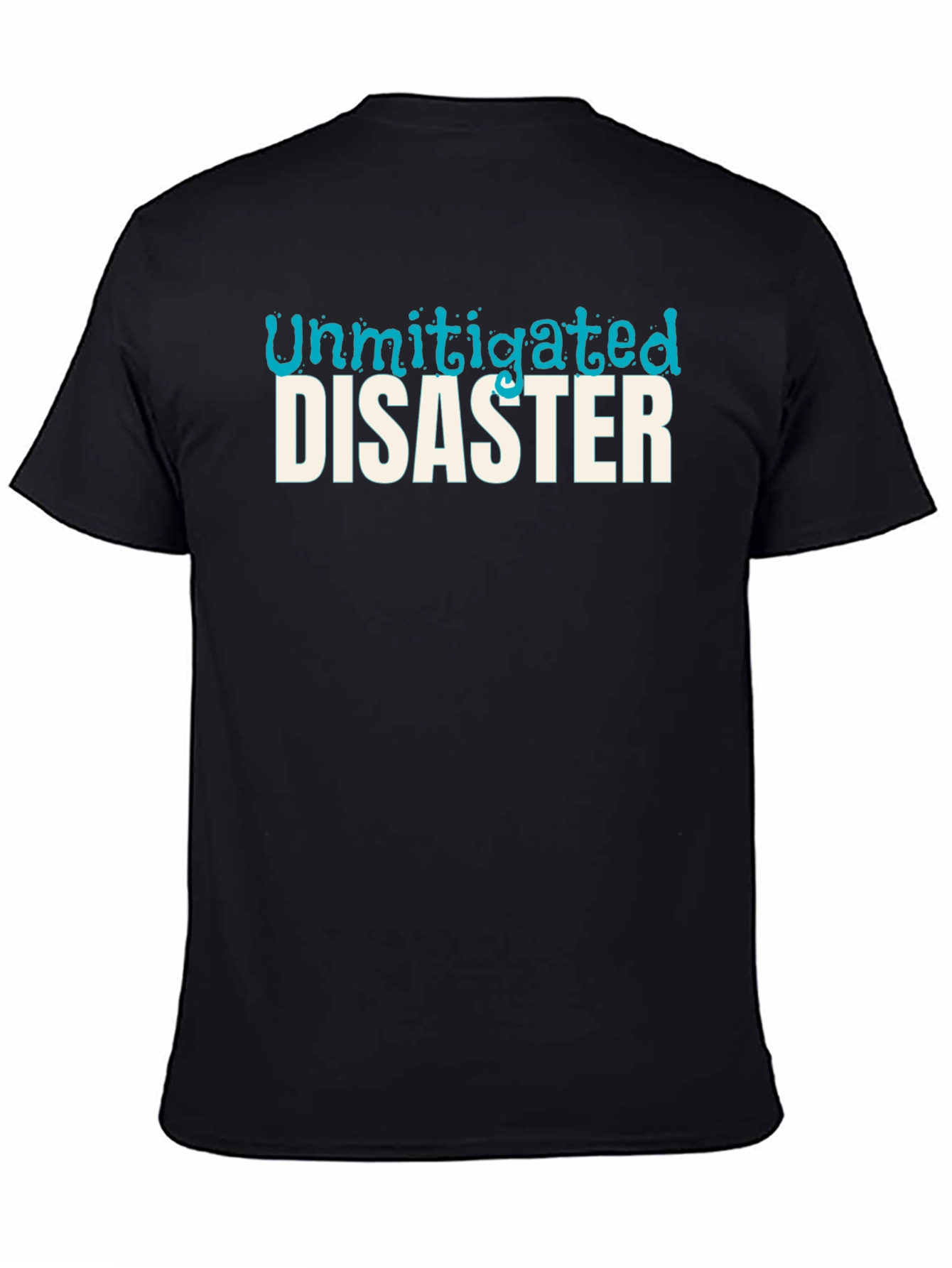 Unmitigated Disaster Graphic Tee - Black