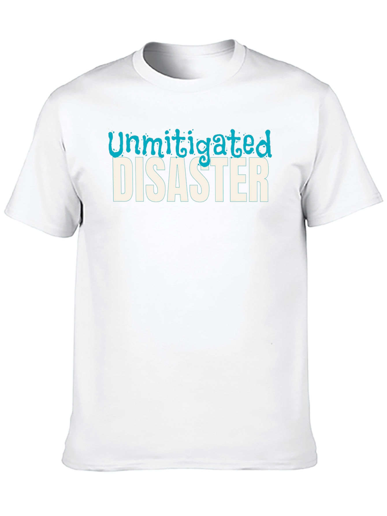 Unmitigated Disaster Graphic Tee - Black