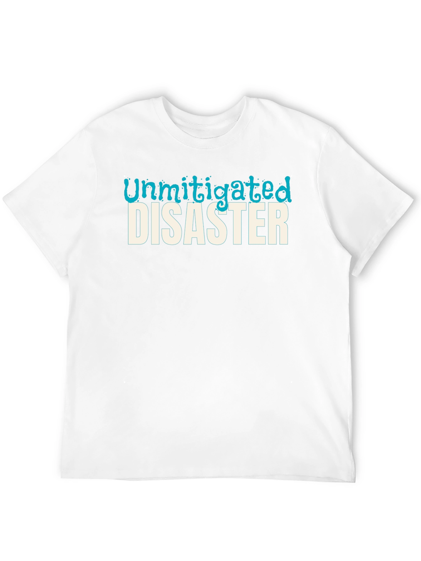 Unmitigated Disaster Graphic Tee - Black