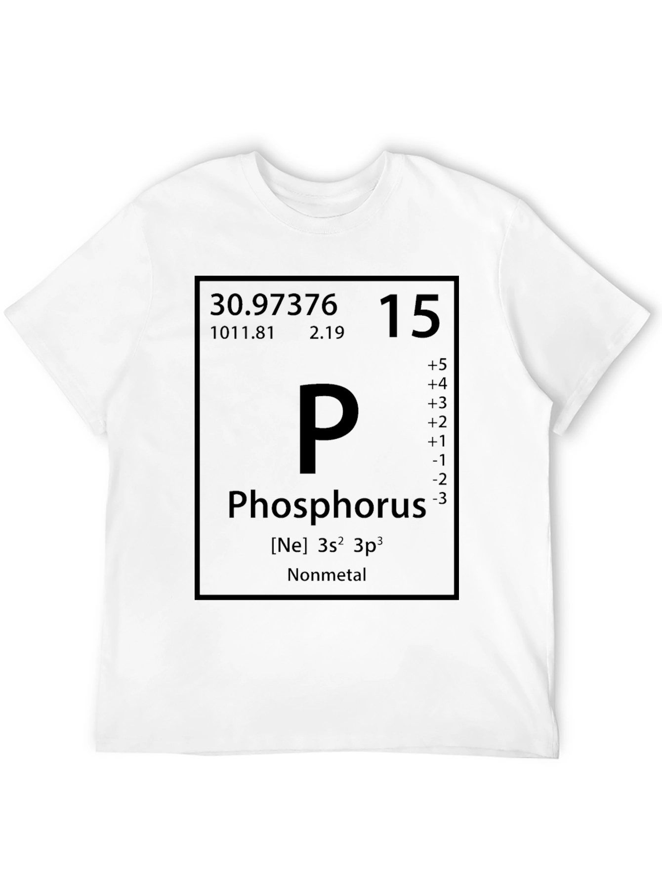 Phosphorus Element Periodic Table T-Shirt