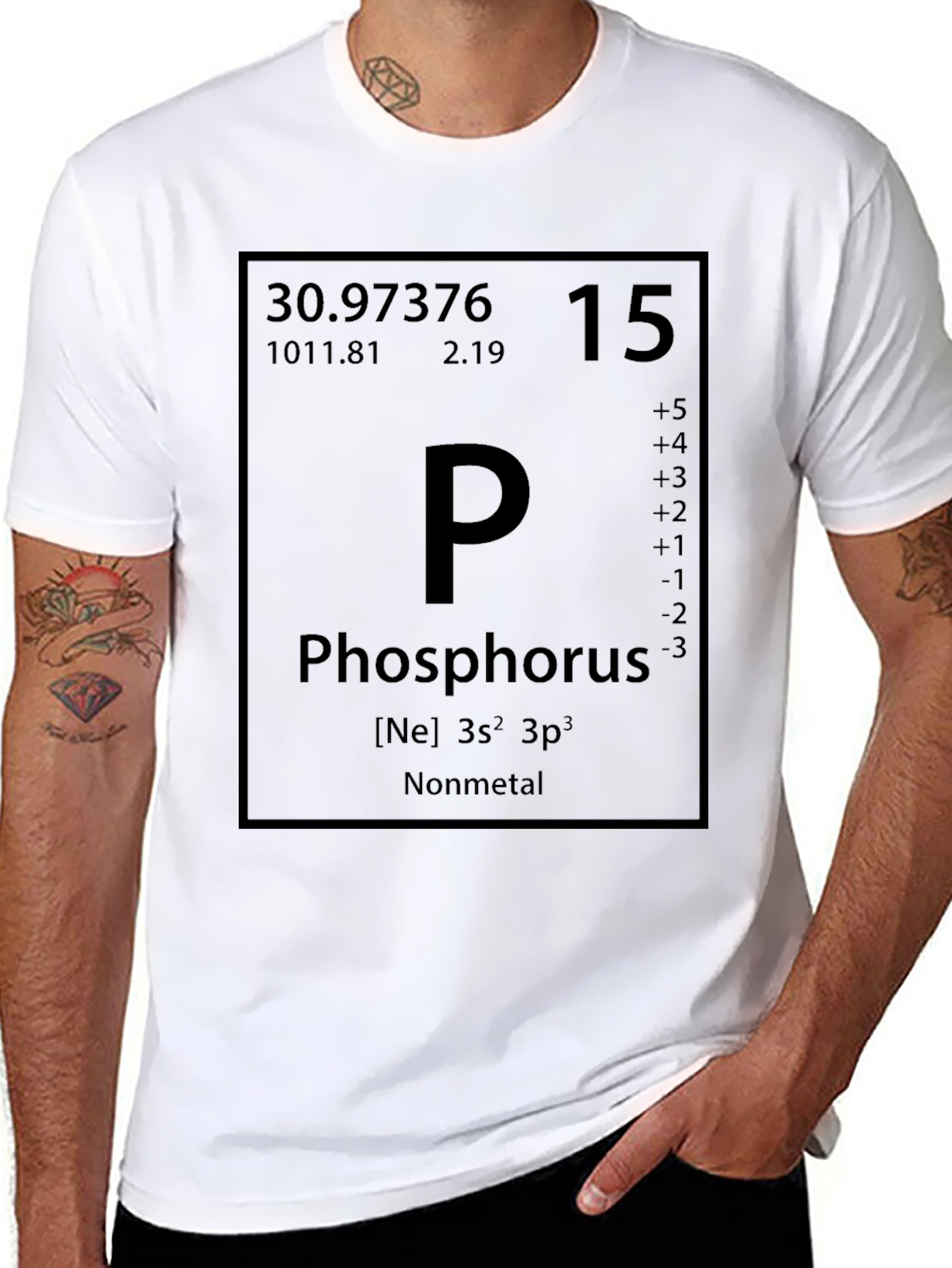 Phosphorus Element Periodic Table T-Shirt