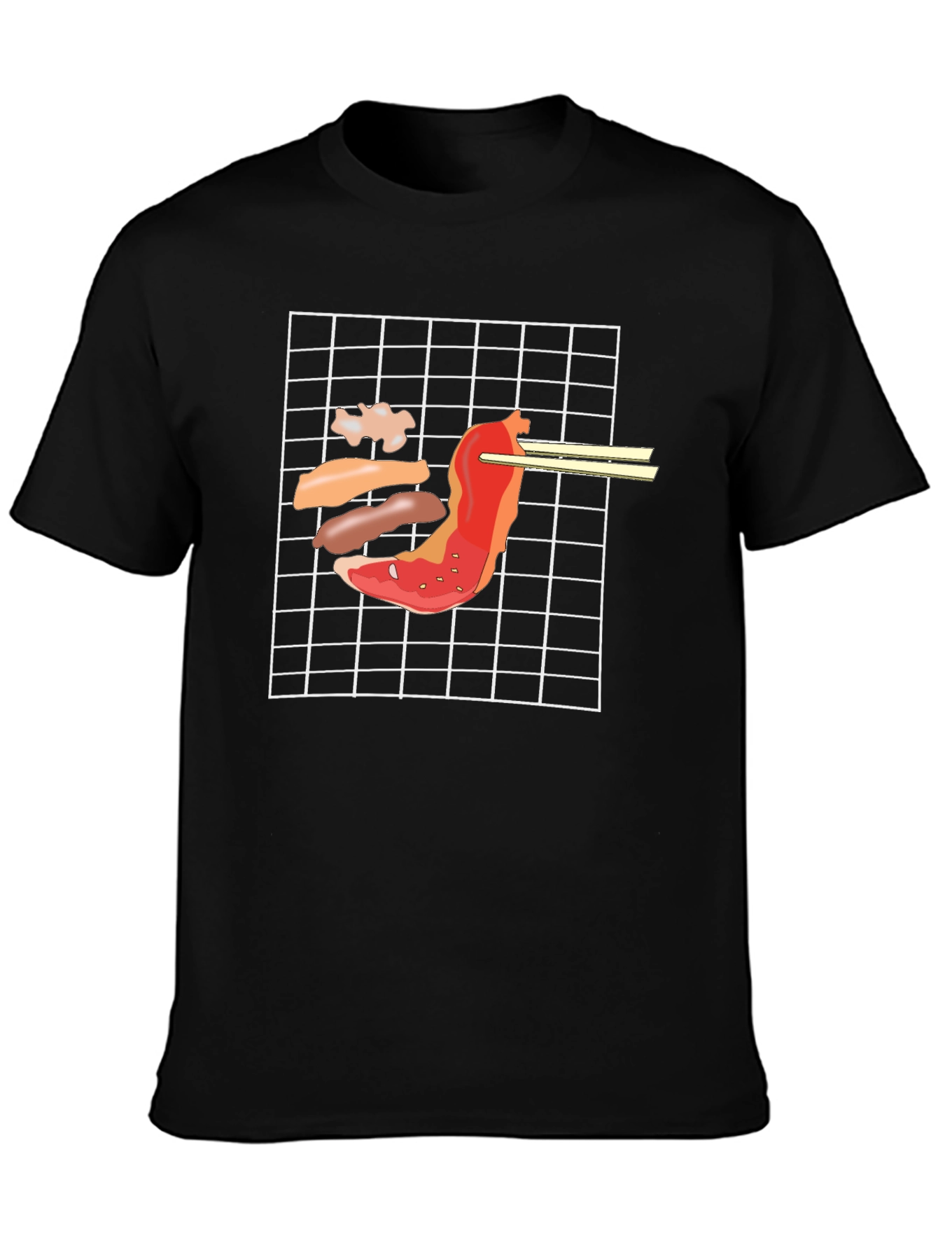 Korean BBQ Grilling T-Shirt - Foodie Style