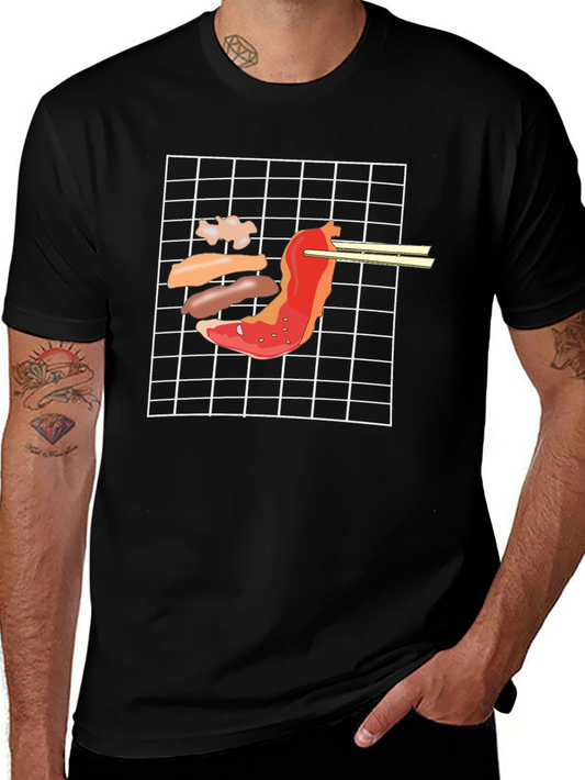 Korean BBQ Grilling T-Shirt - Foodie Style