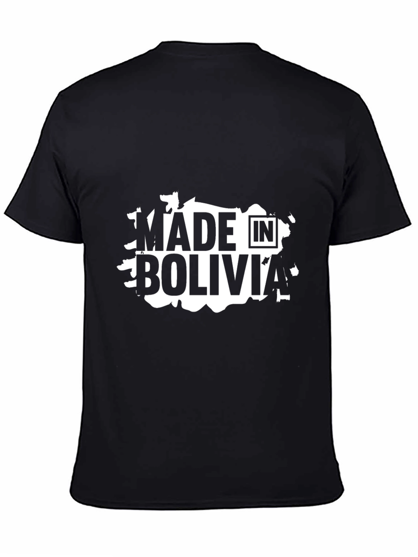 Made in Bolivia Graphic T-Shirt - Unisex Black Tee