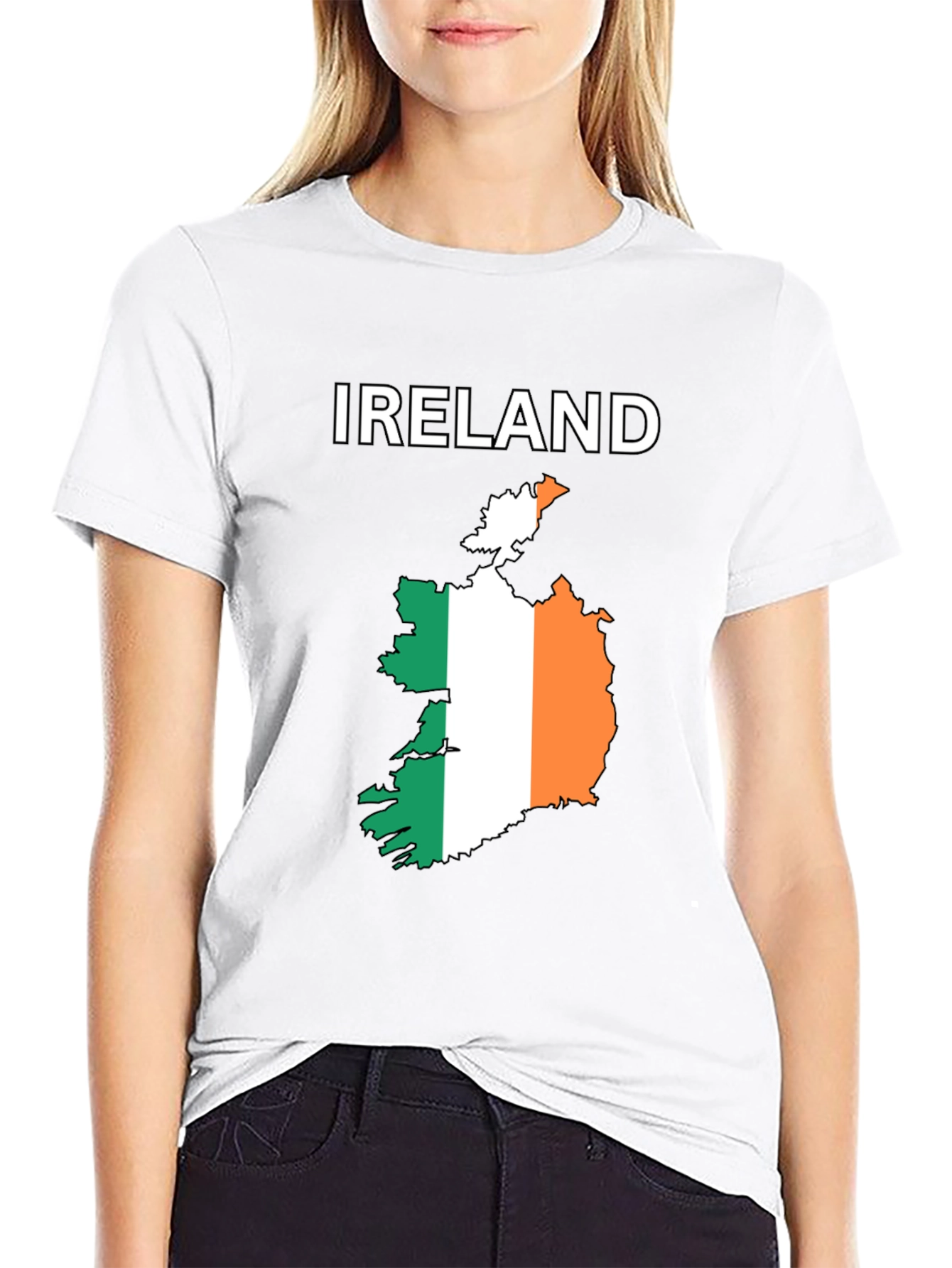 Ireland Flag Graphic Tee - Irish Pride Shirt