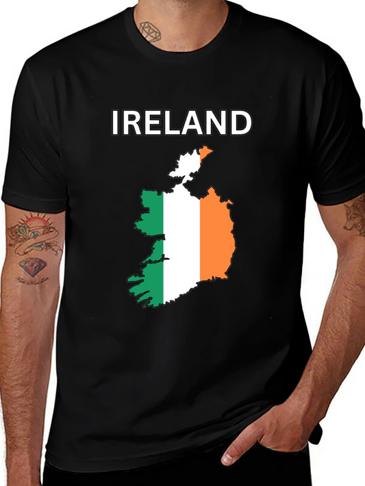 Ireland Flag Graphic Tee - Irish Pride Shirt