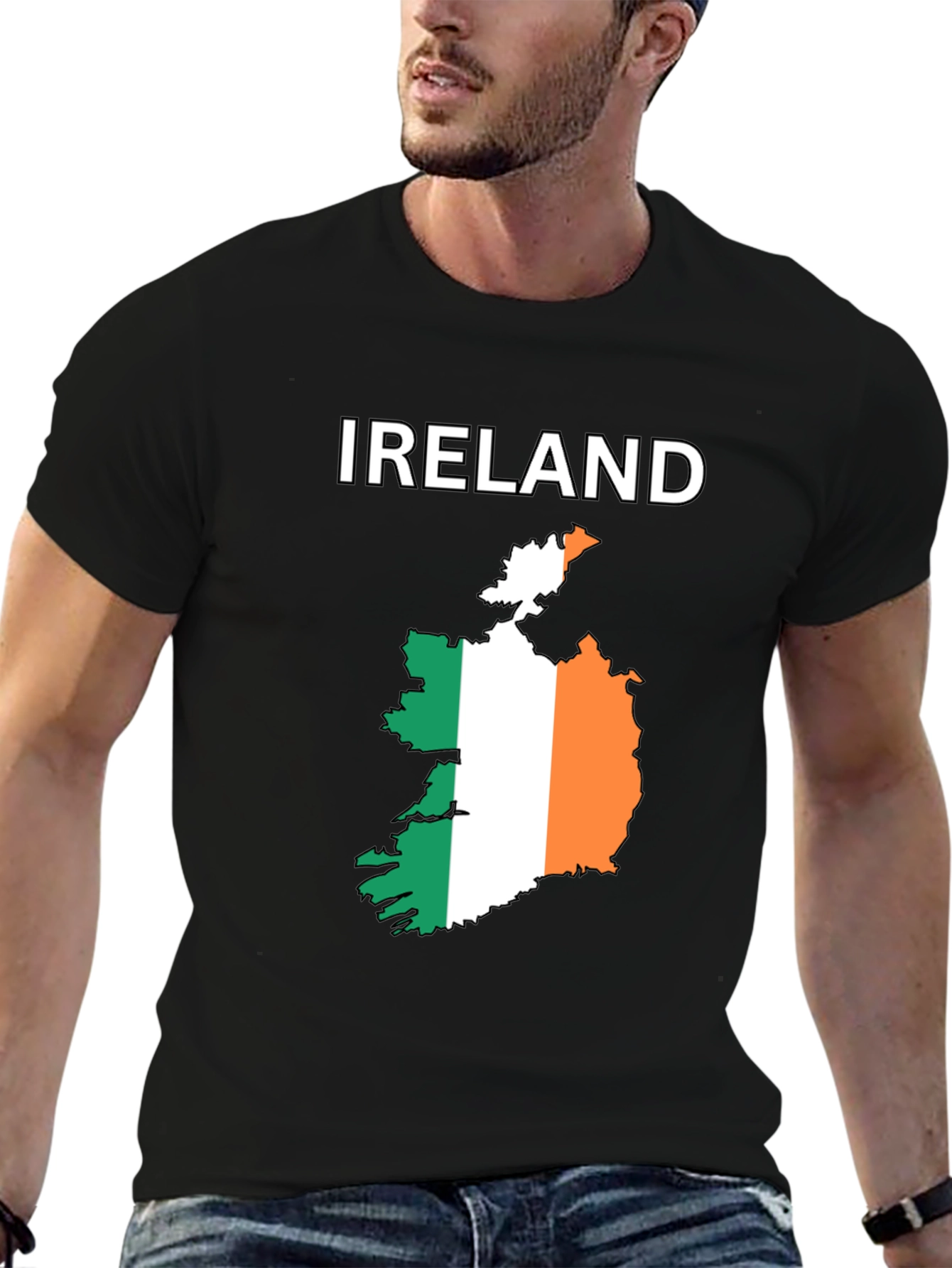 Ireland Flag Graphic Tee - Irish Pride Shirt