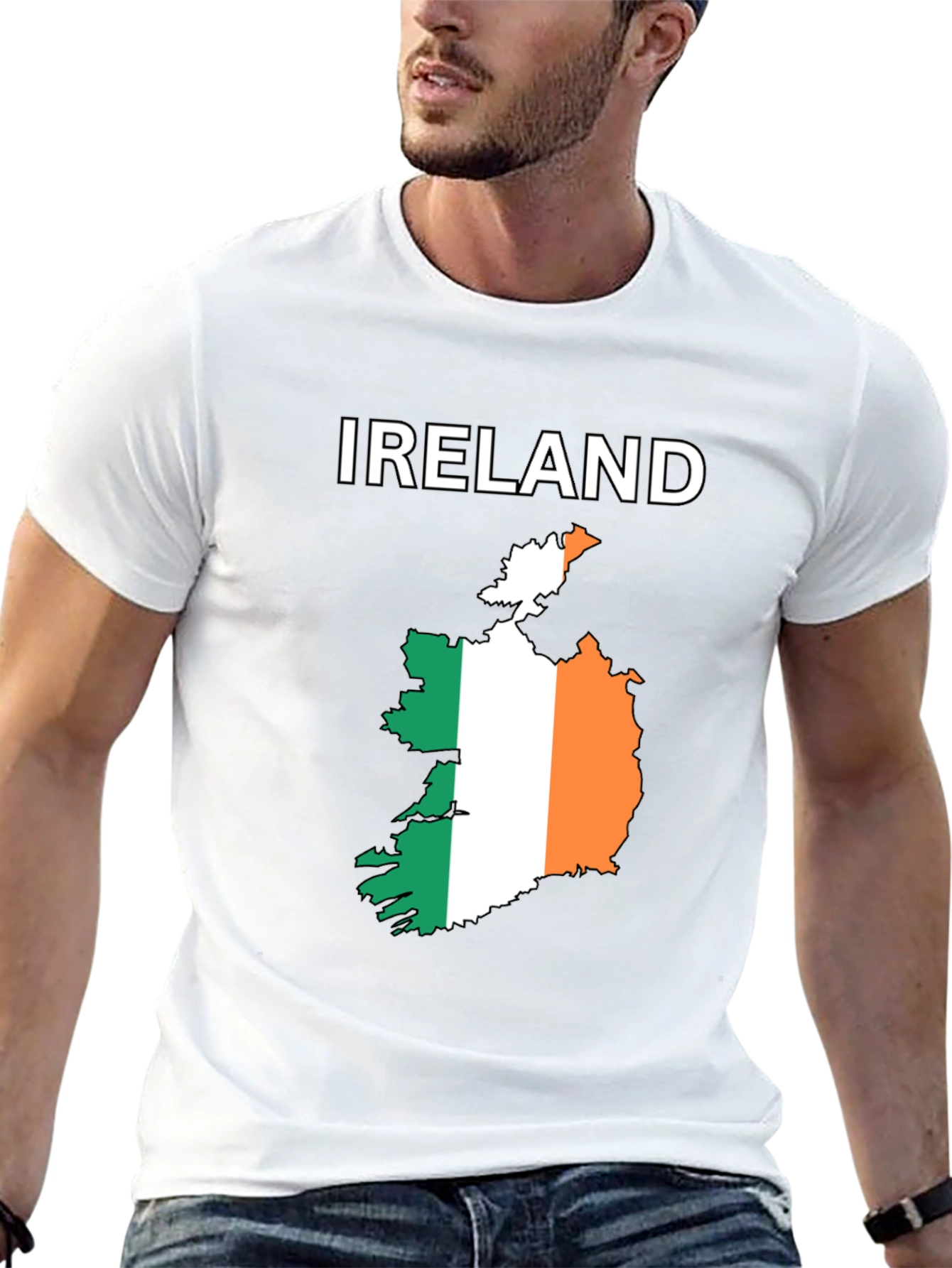 Ireland Flag Graphic Tee - Irish Pride Shirt