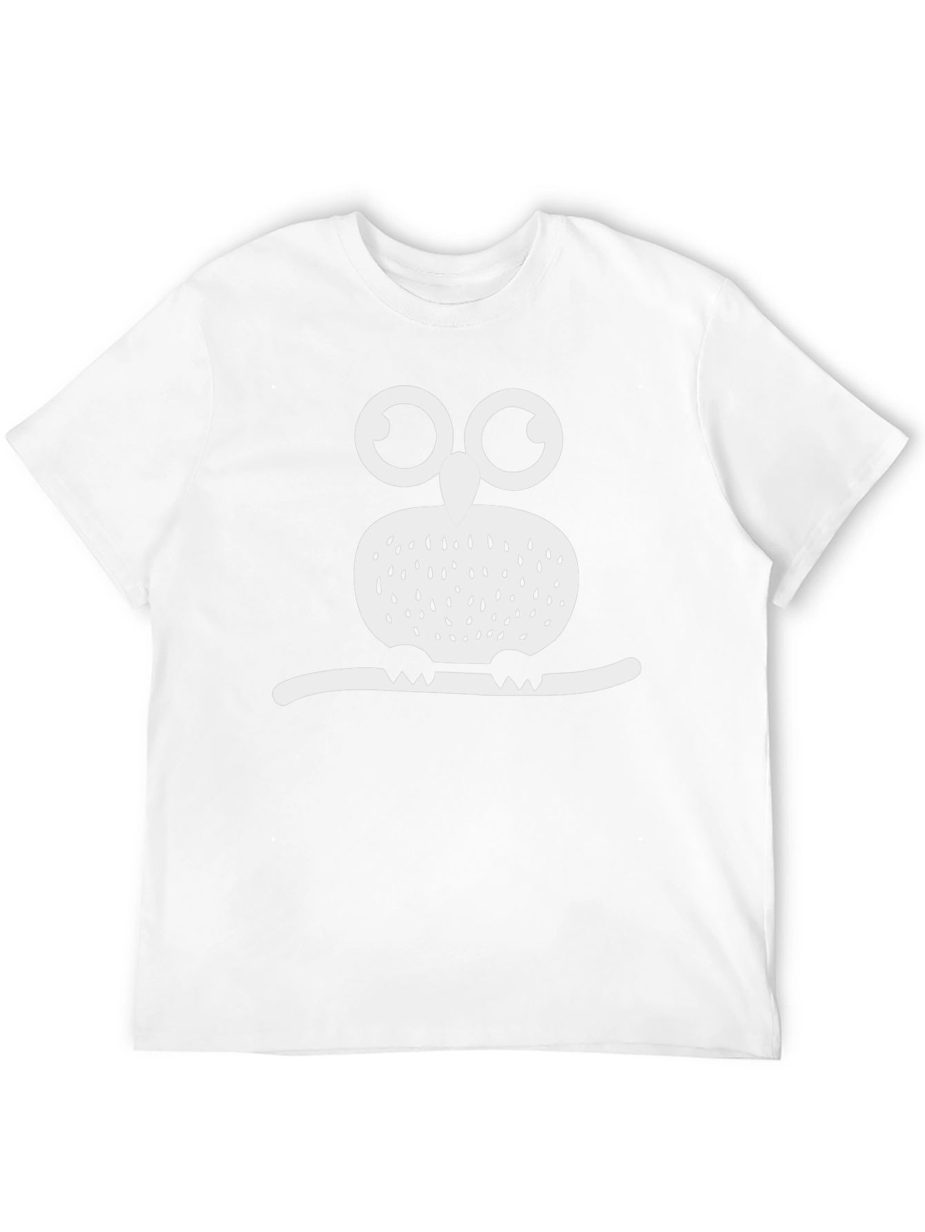 Owl Graphic Tee - Unisex Black T-Shirt